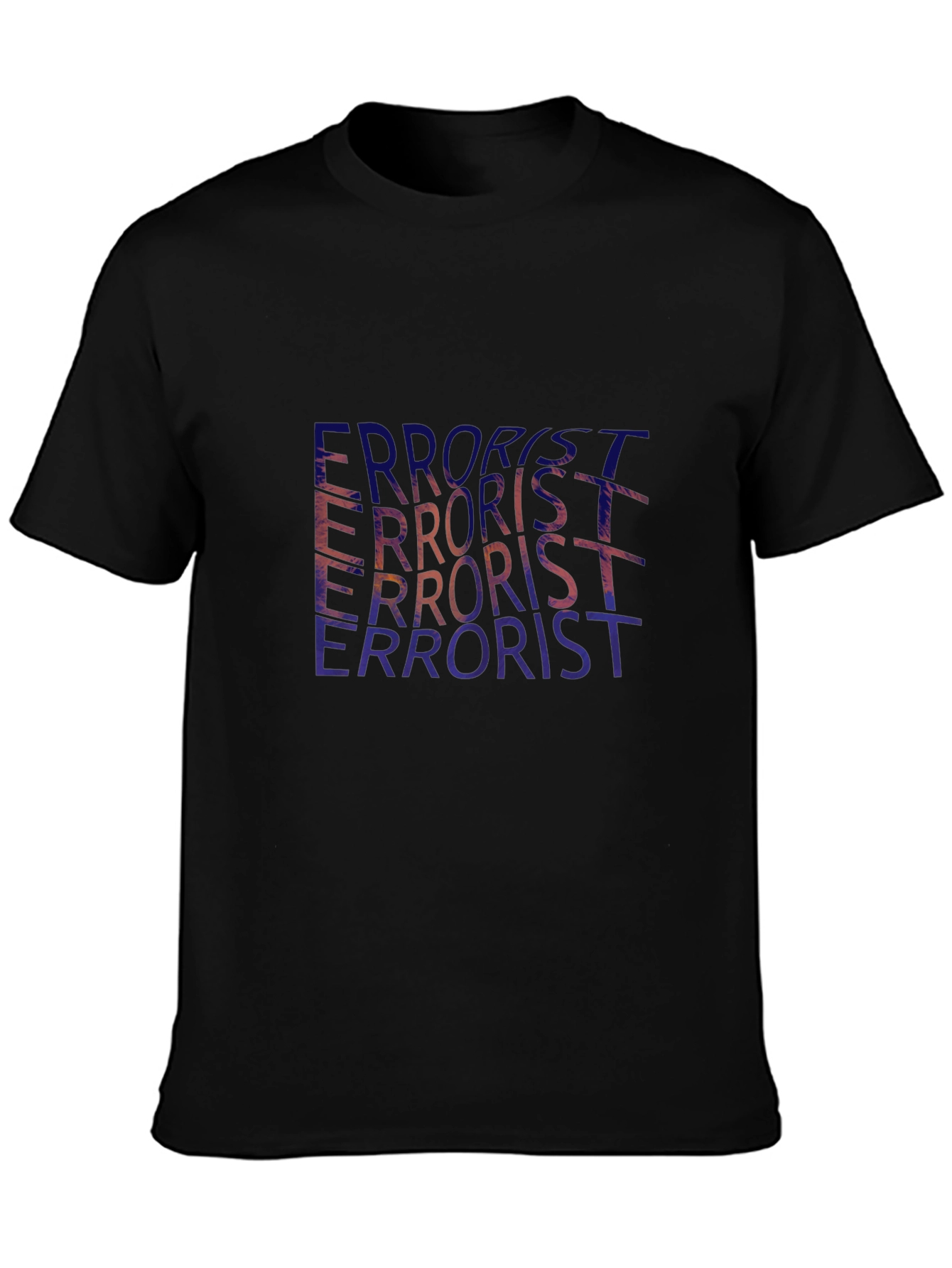 Errorist T-Shirt Black Graphic Tee