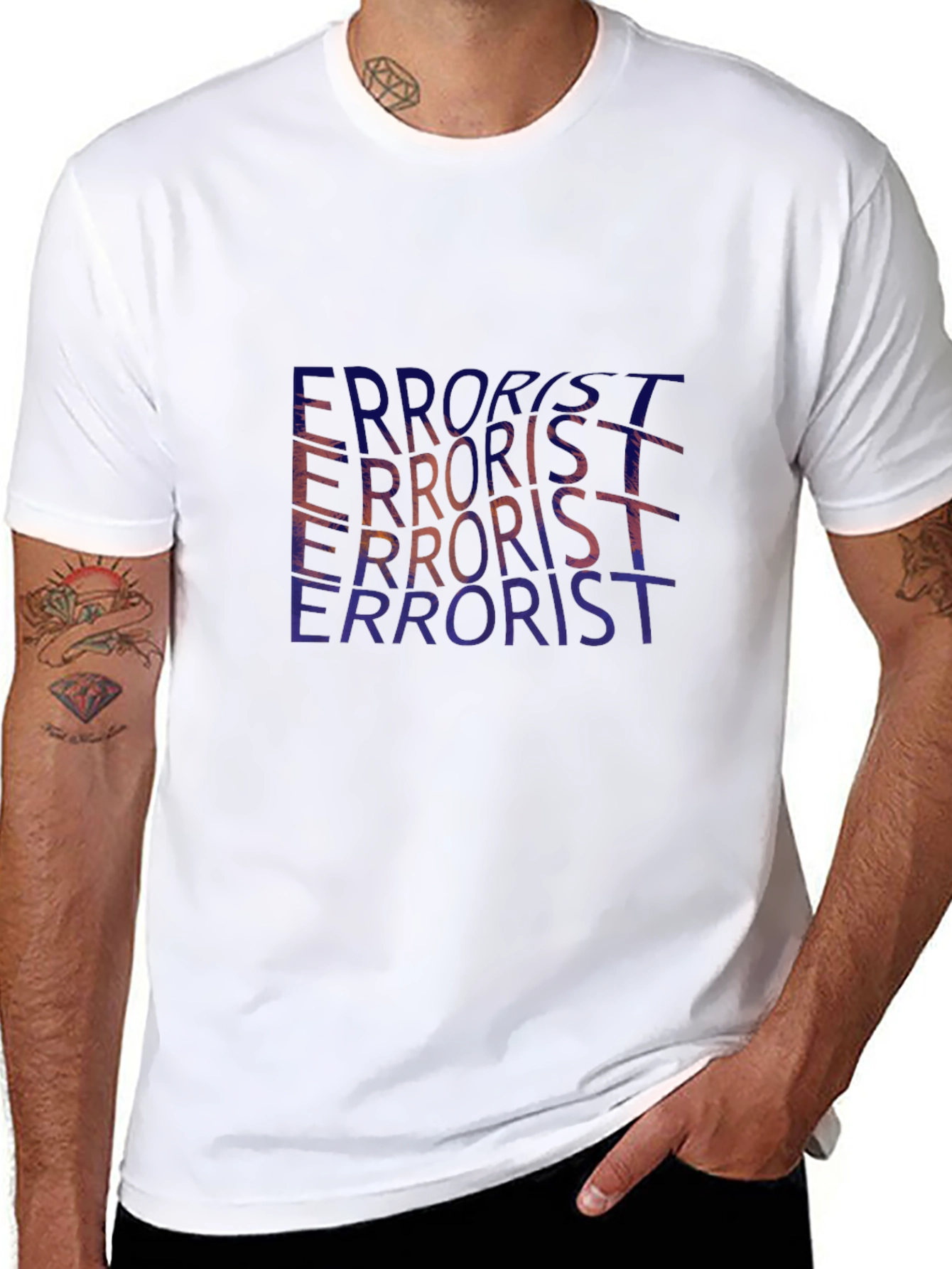 Errorist T-Shirt Black Graphic Tee