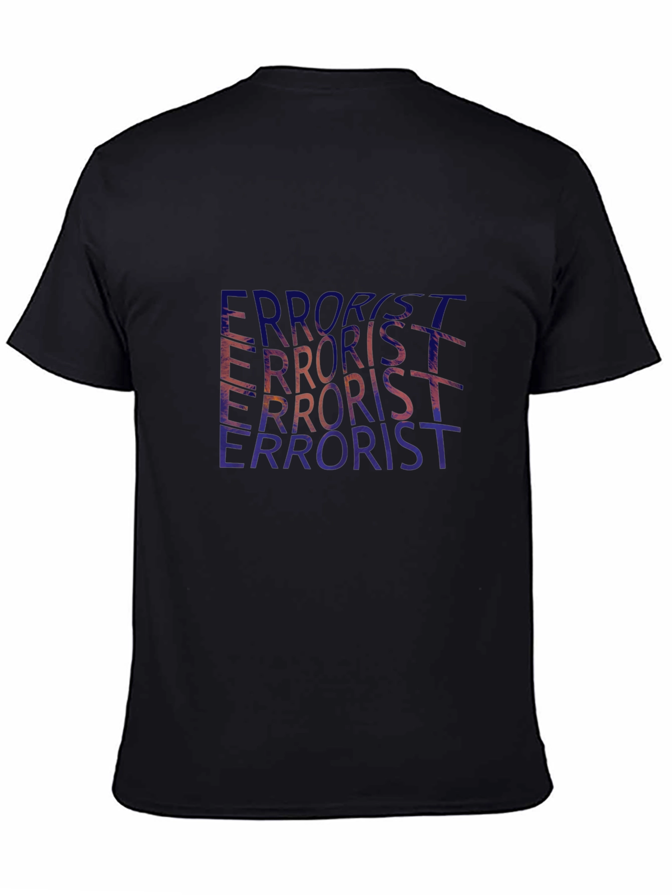 Errorist T-Shirt Black Graphic Tee