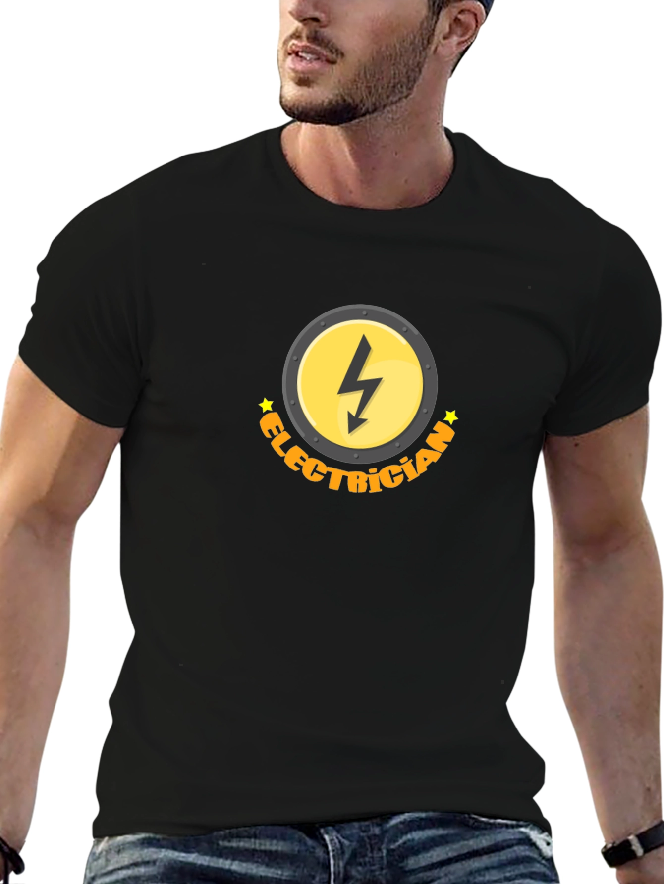 Electrician T-Shirt - Bold Graphic Design