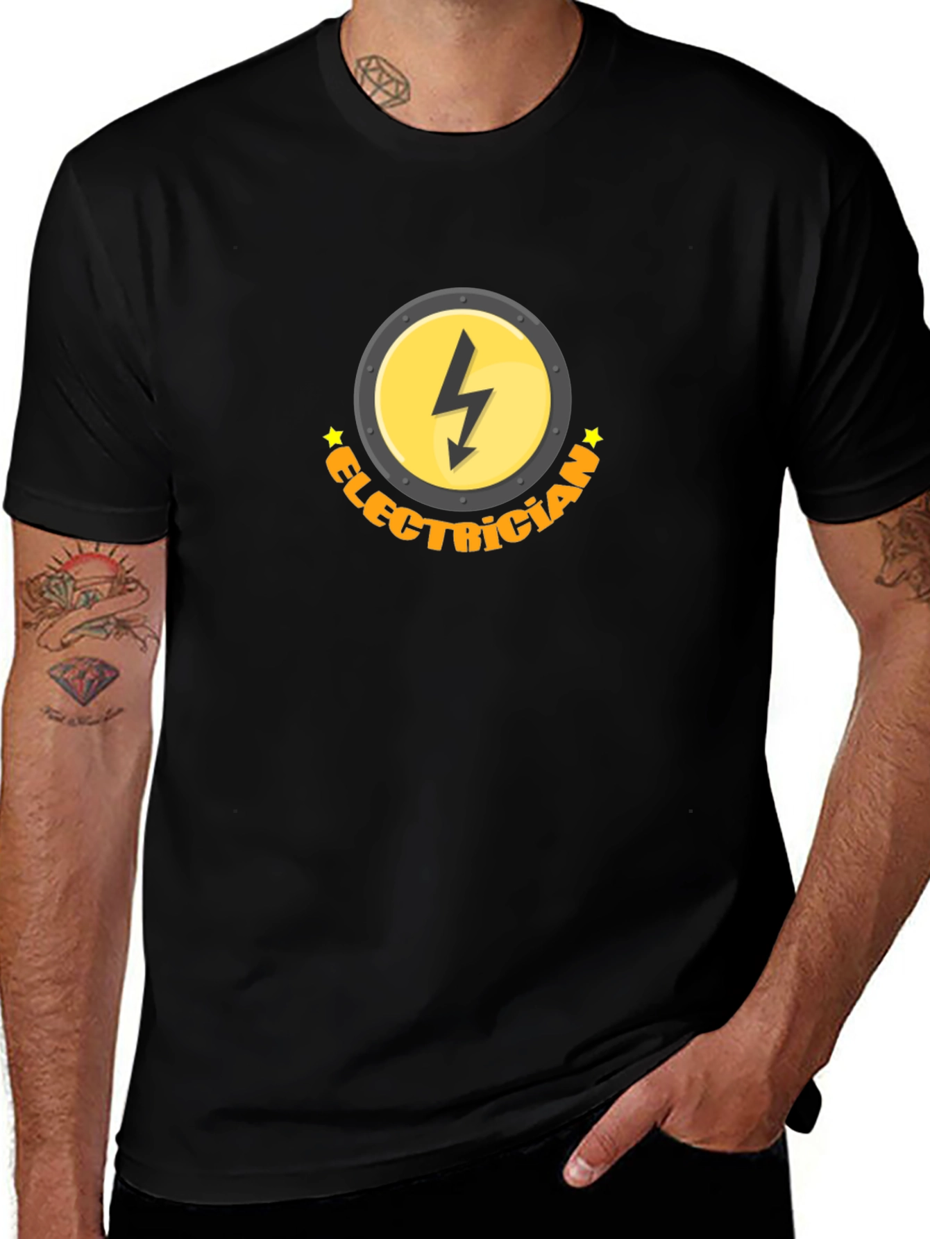 Electrician T-Shirt - Bold Graphic Design