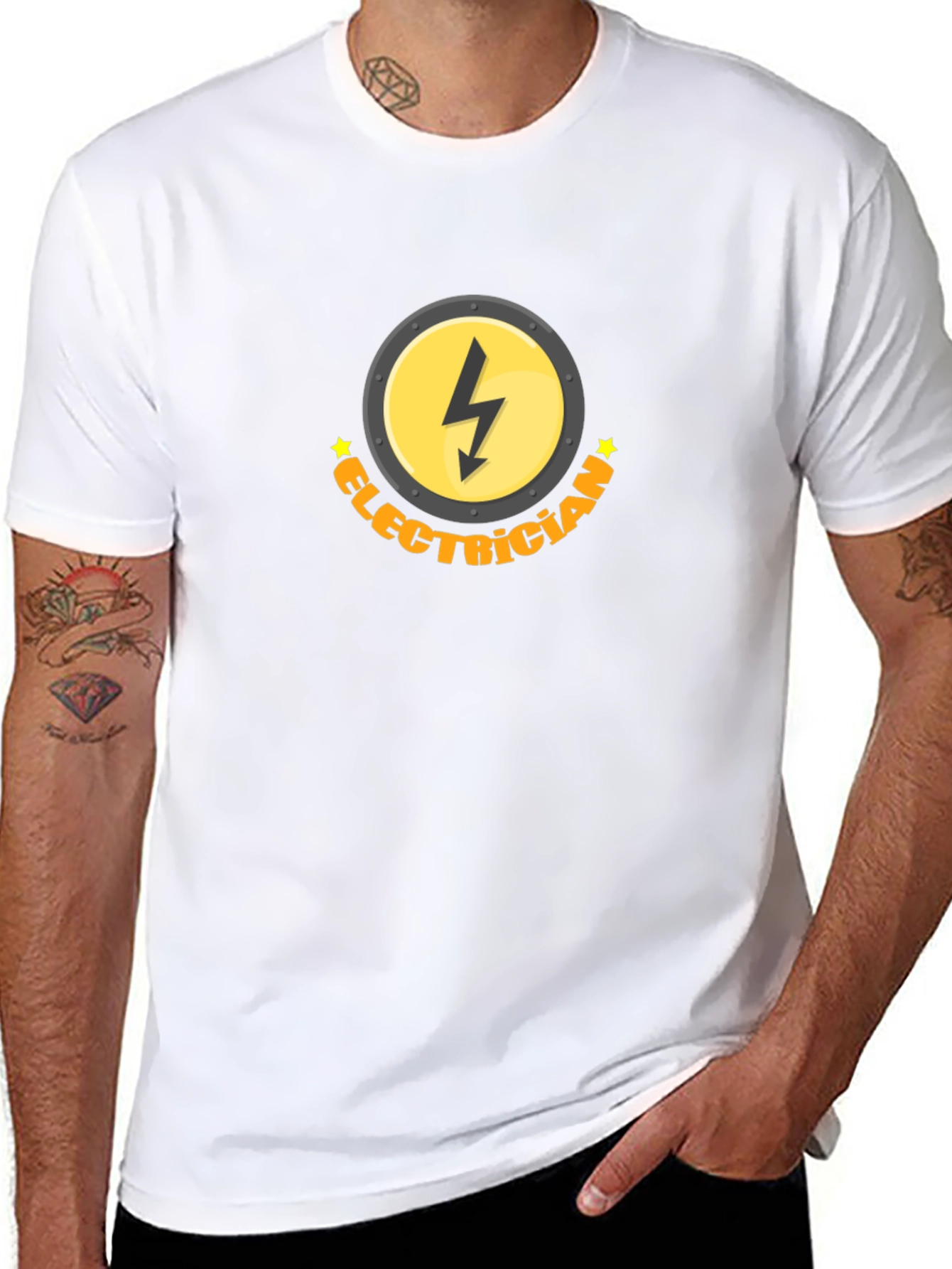 Electrician T-Shirt - Bold Graphic Design