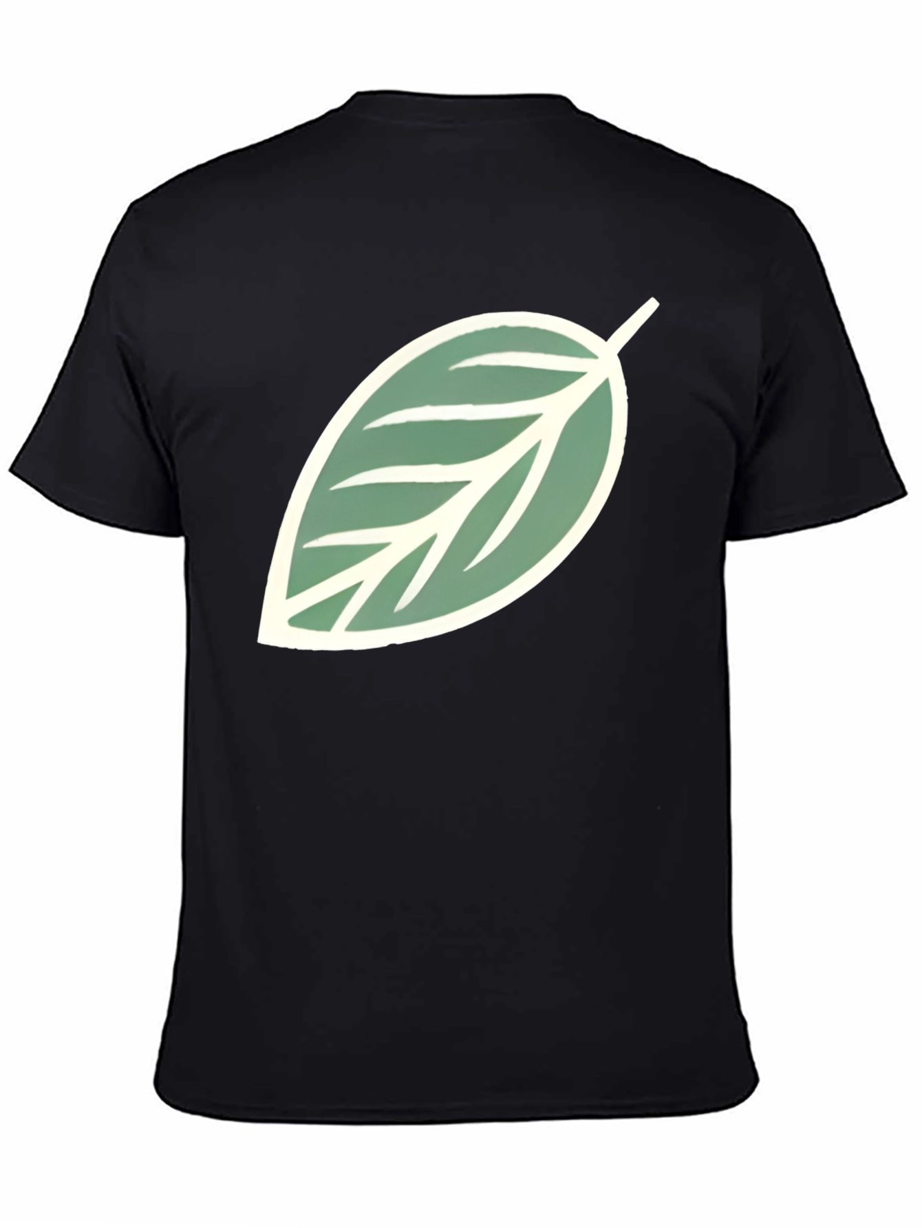 Leaf Graphic Tee - Casual Style