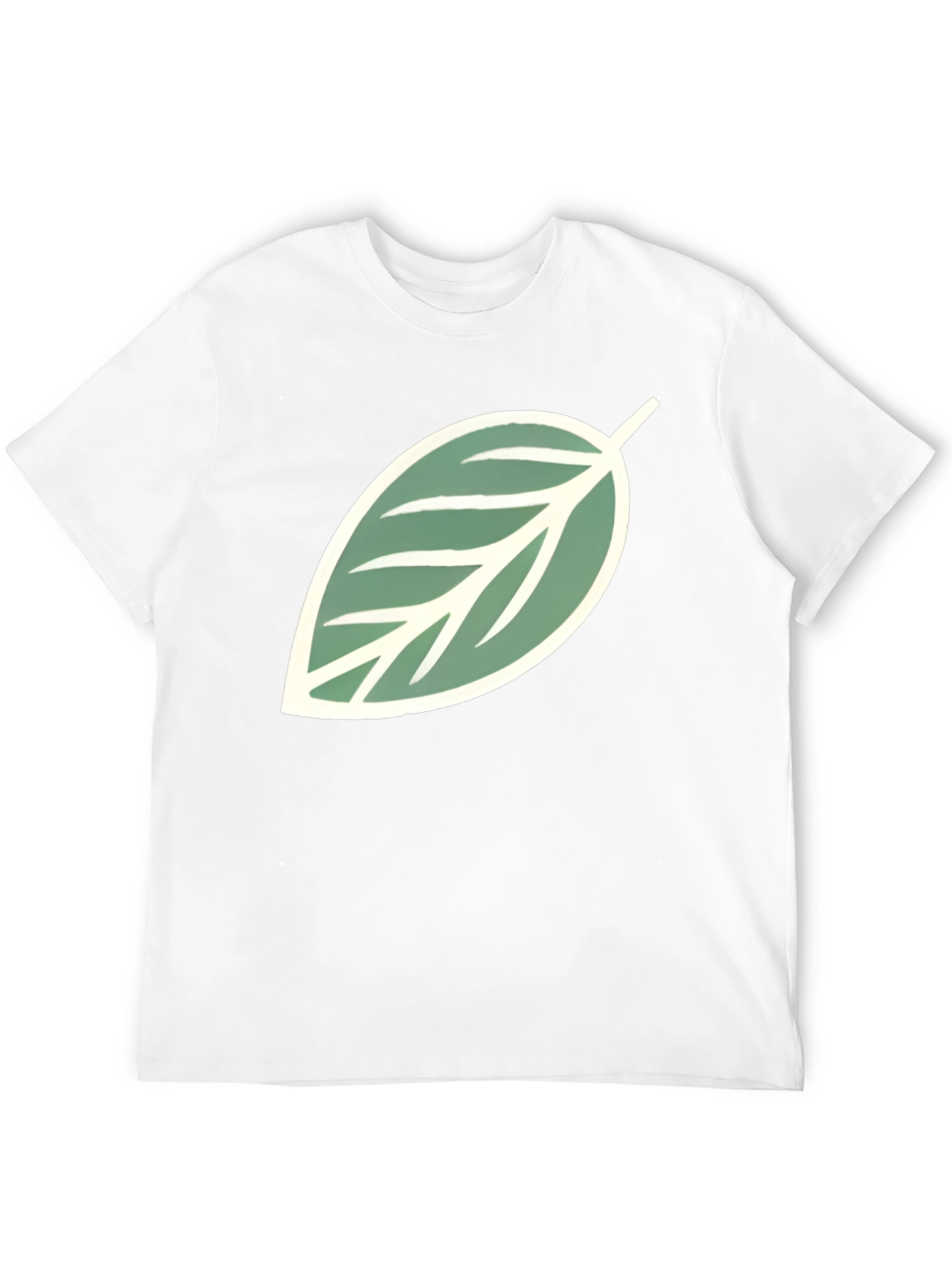 Leaf Graphic Tee - Casual Style