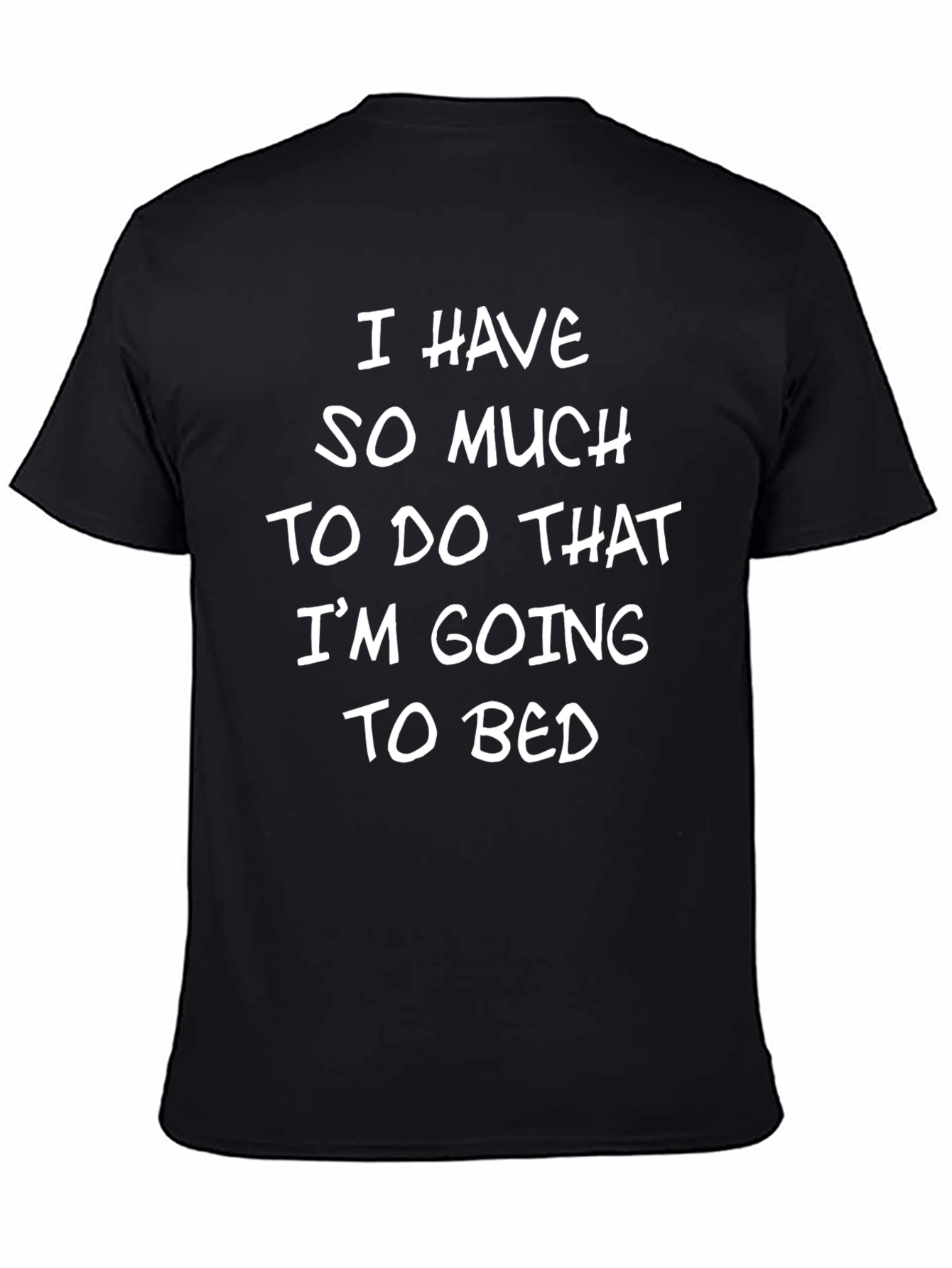 Funny Going to Bed Graphic Tee