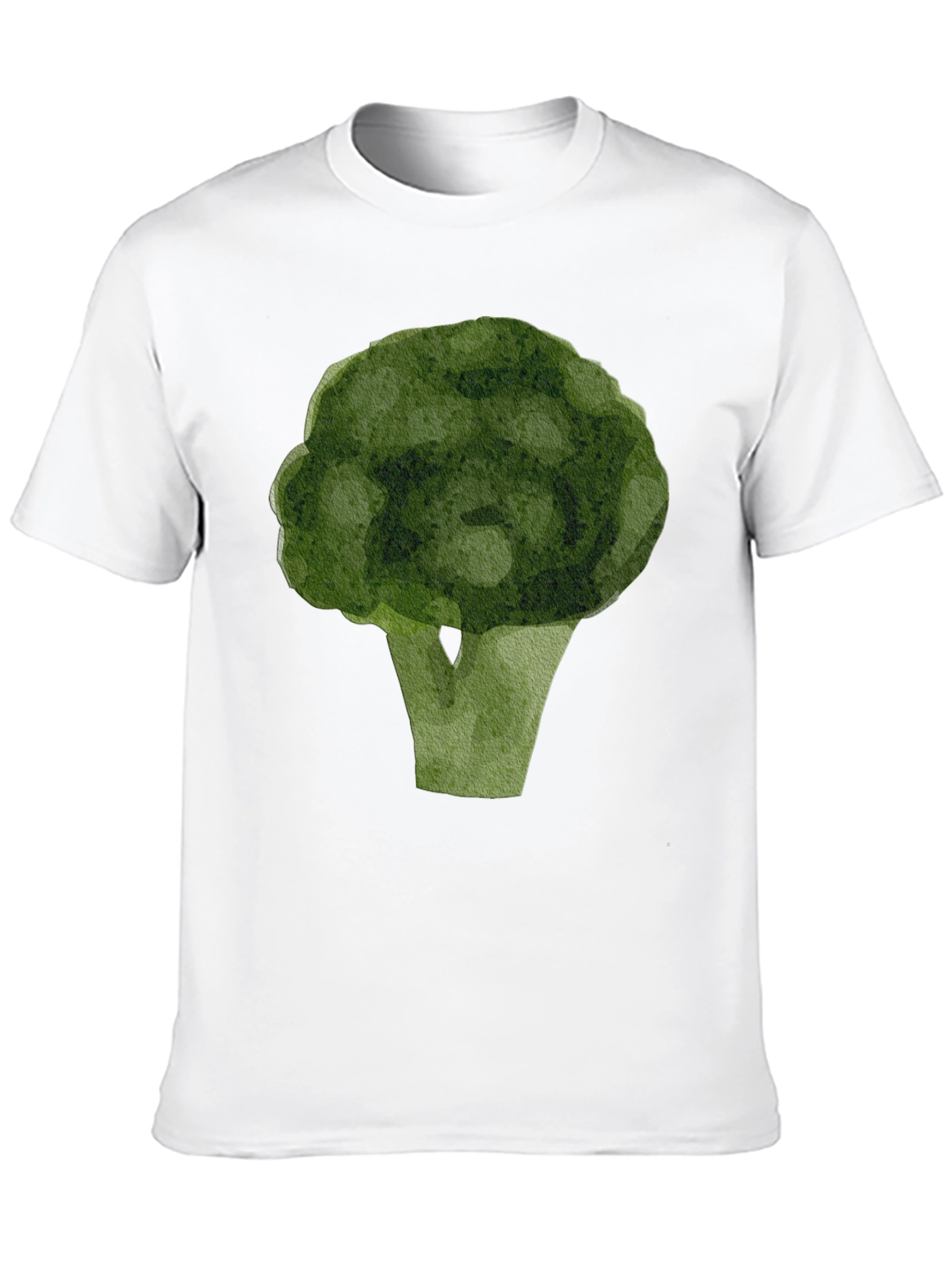 Broccoli Graphic T-Shirt - Black Casual Tee