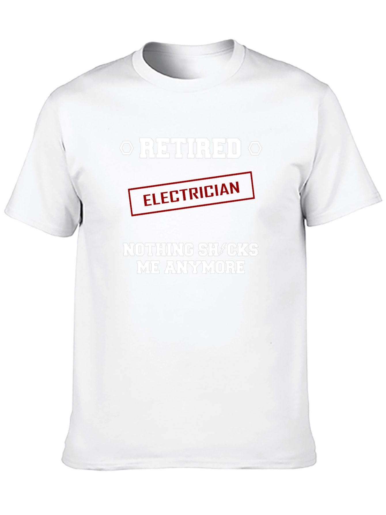Retired Electrician Graphic T-Shirt