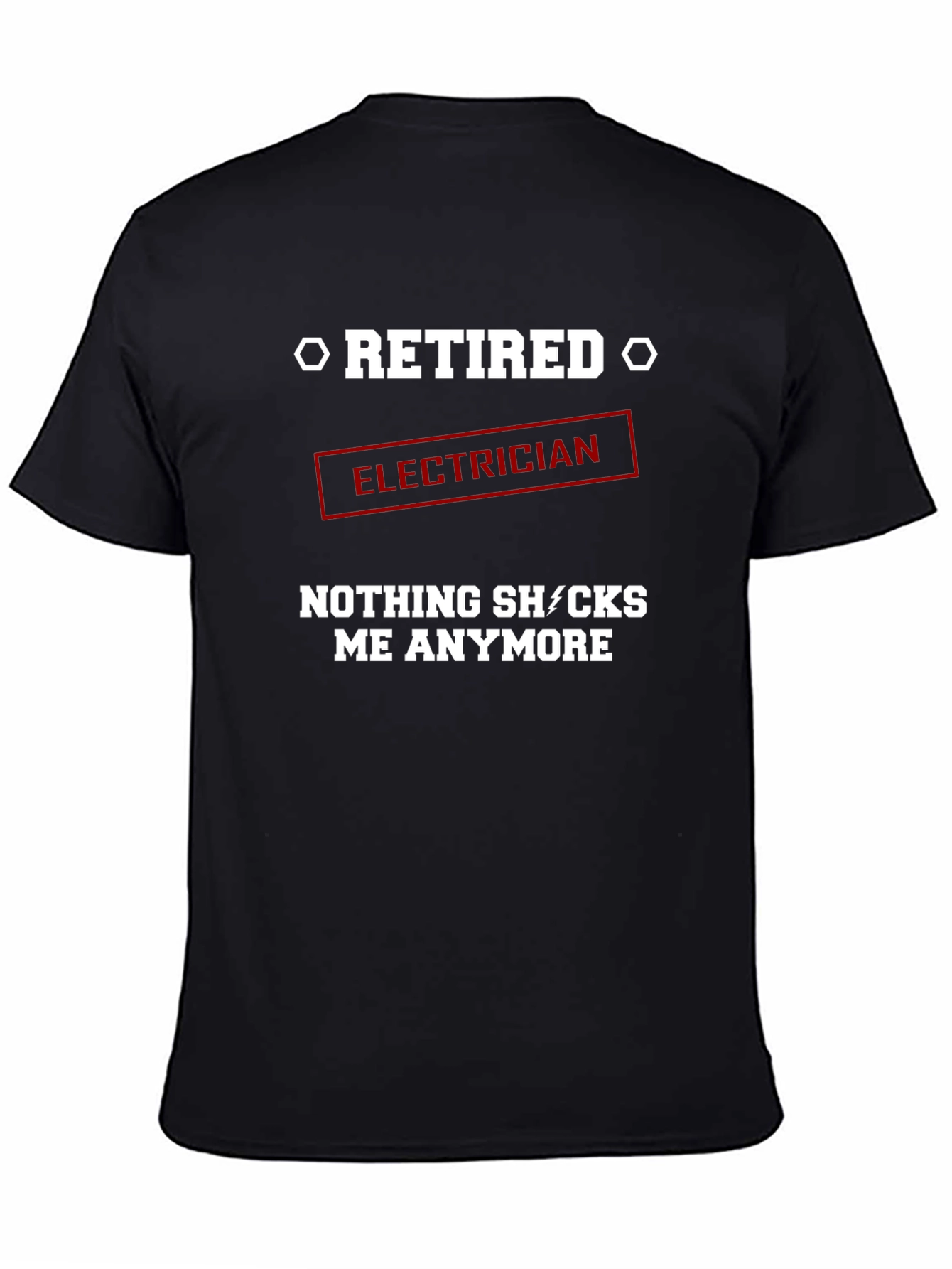 Retired Electrician Graphic T-Shirt
