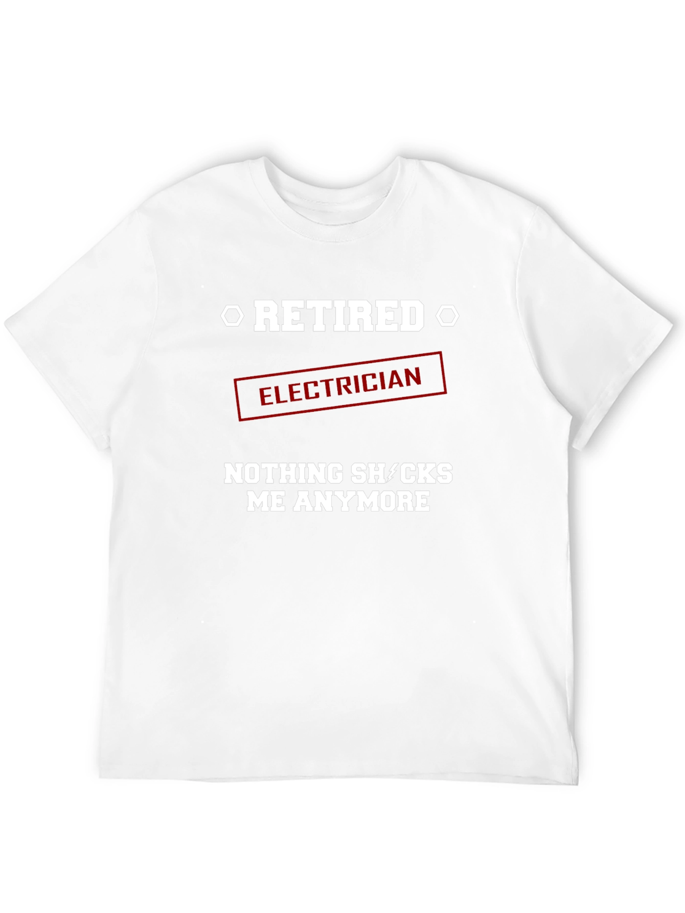 Retired Electrician Graphic T-Shirt