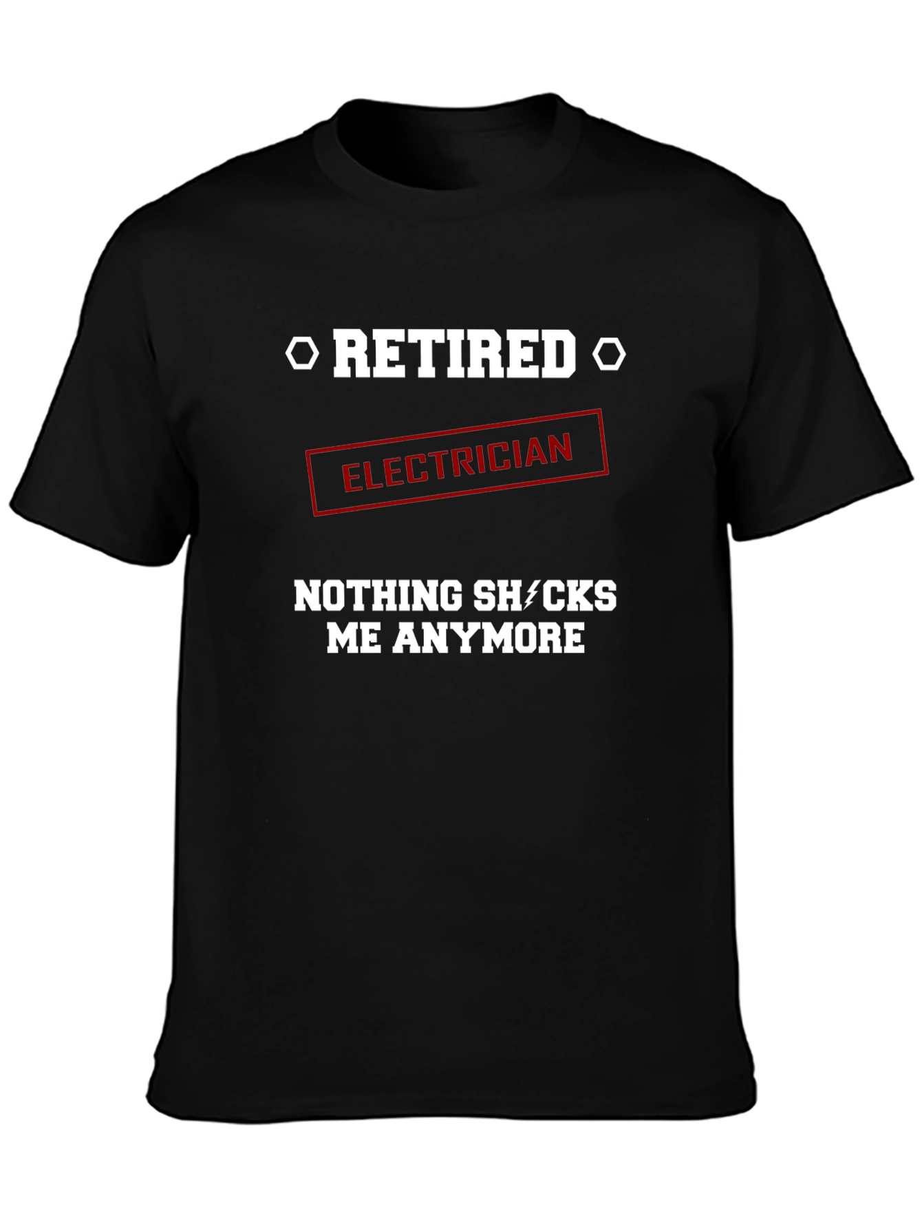 Retired Electrician Graphic T-Shirt