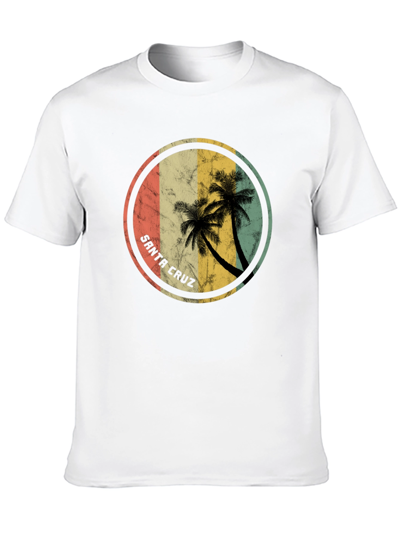 Santa Cruz Palm Tree Graphic T-Shirt