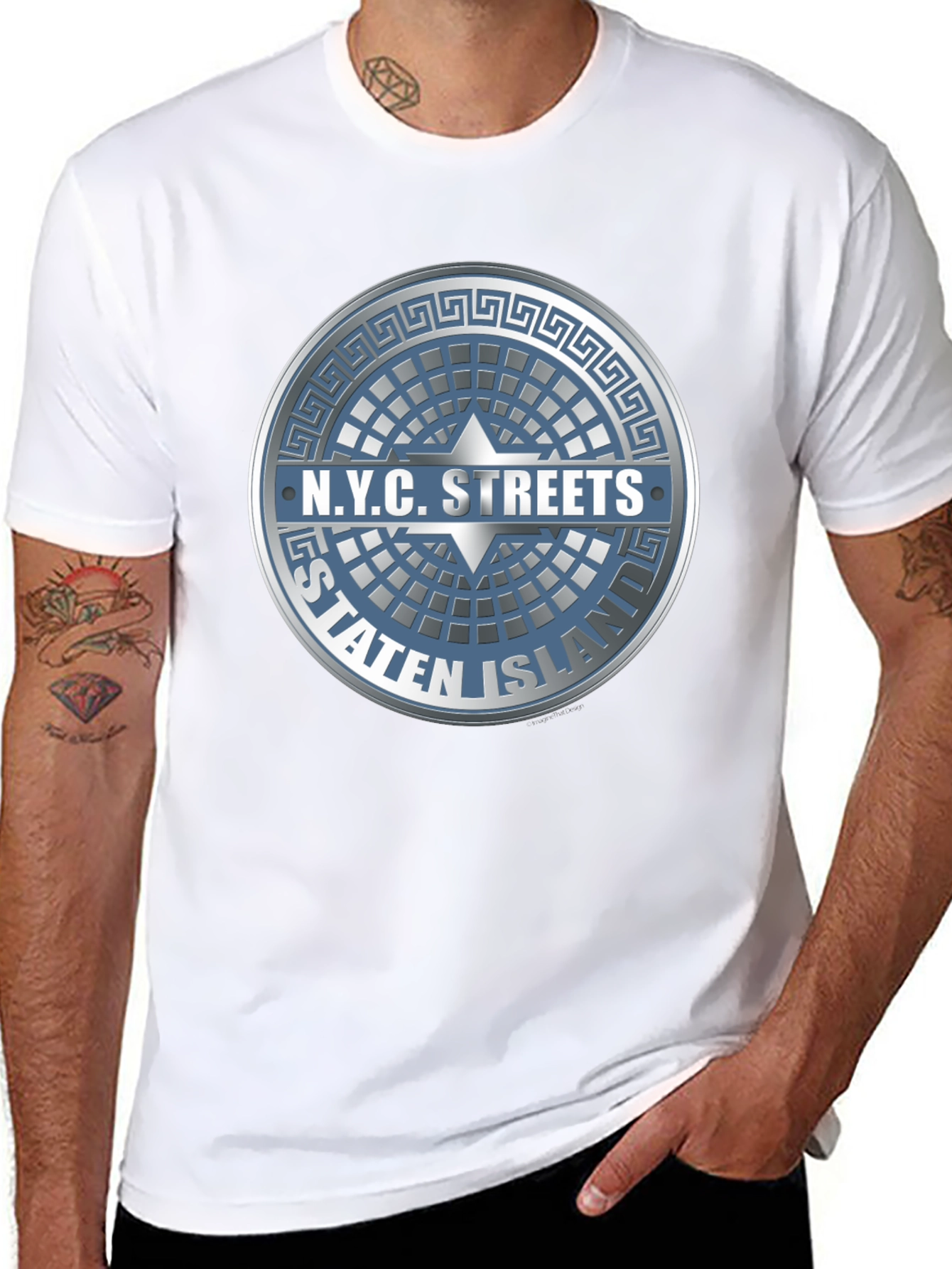 NYC Streets Staten Island Graphic Tee