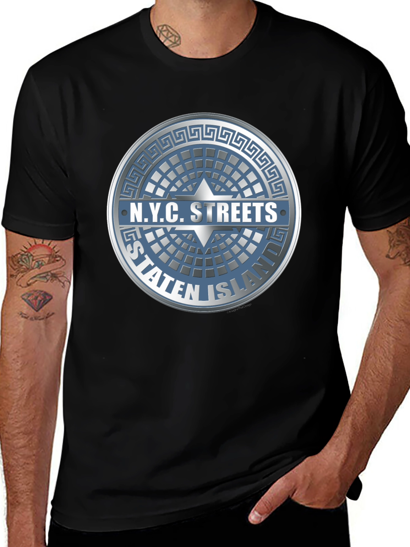 NYC Streets Staten Island Graphic Tee