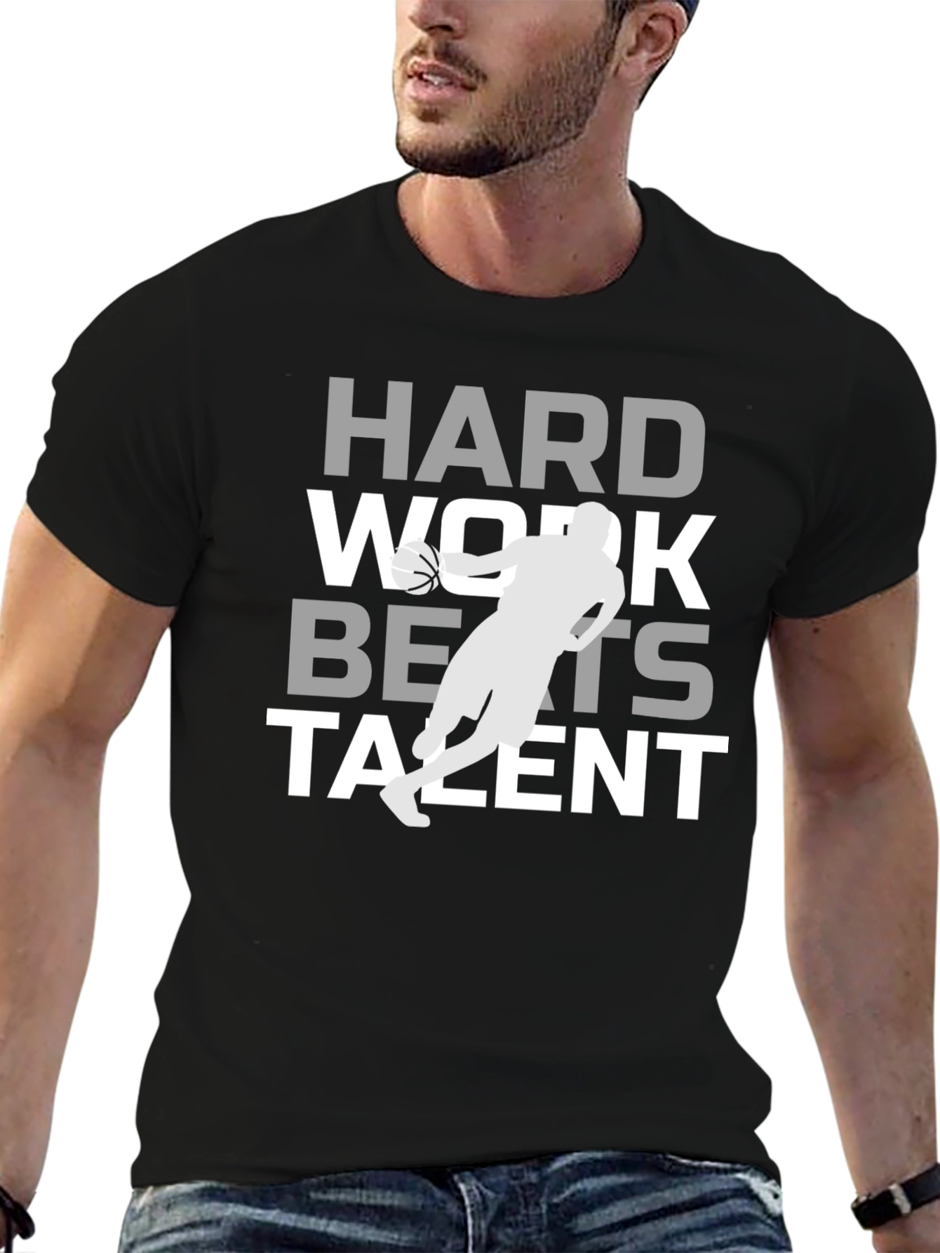 Hard Work Beats Talent Graphic T-Shirt