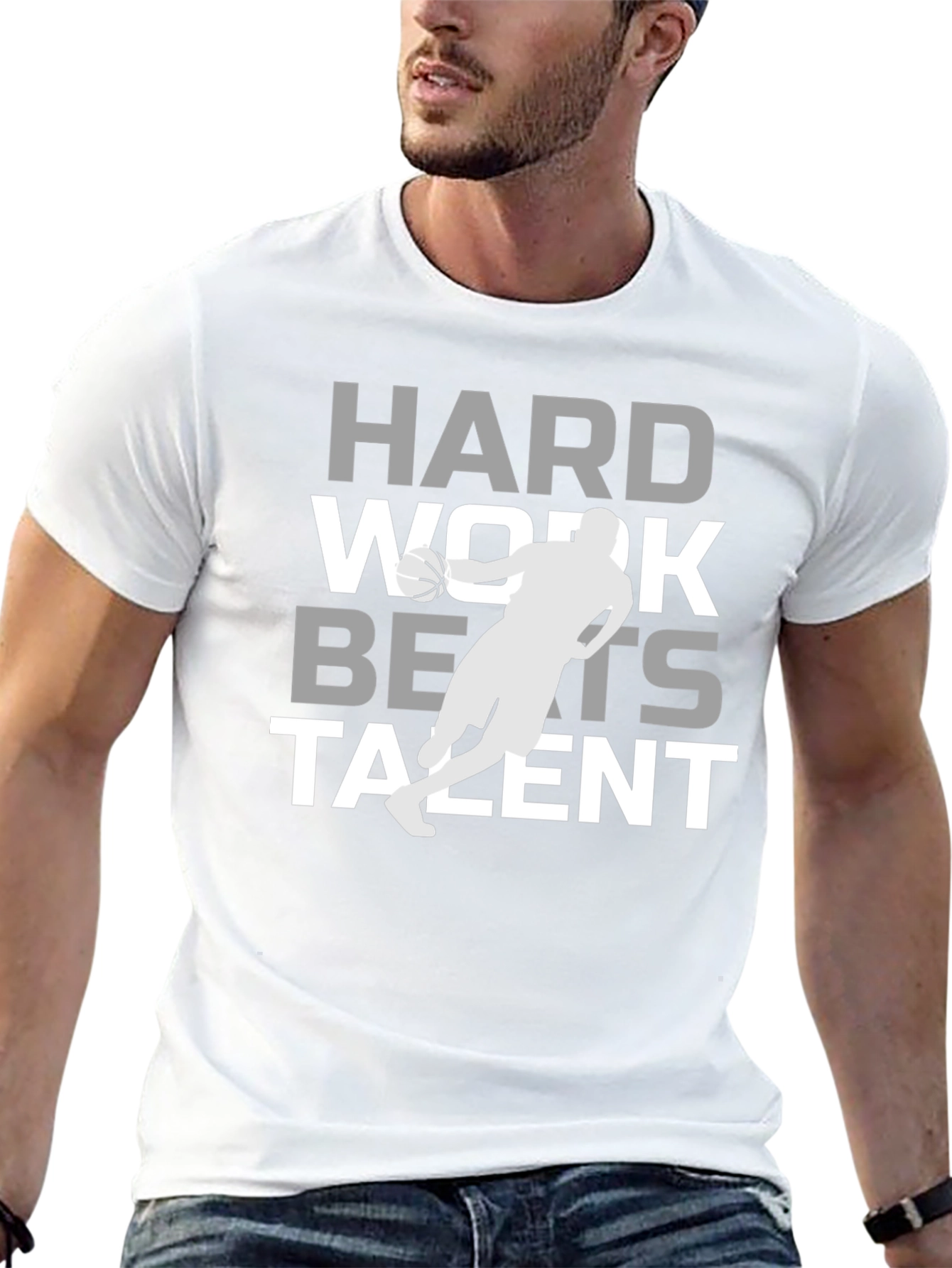 Hard Work Beats Talent Graphic T-Shirt