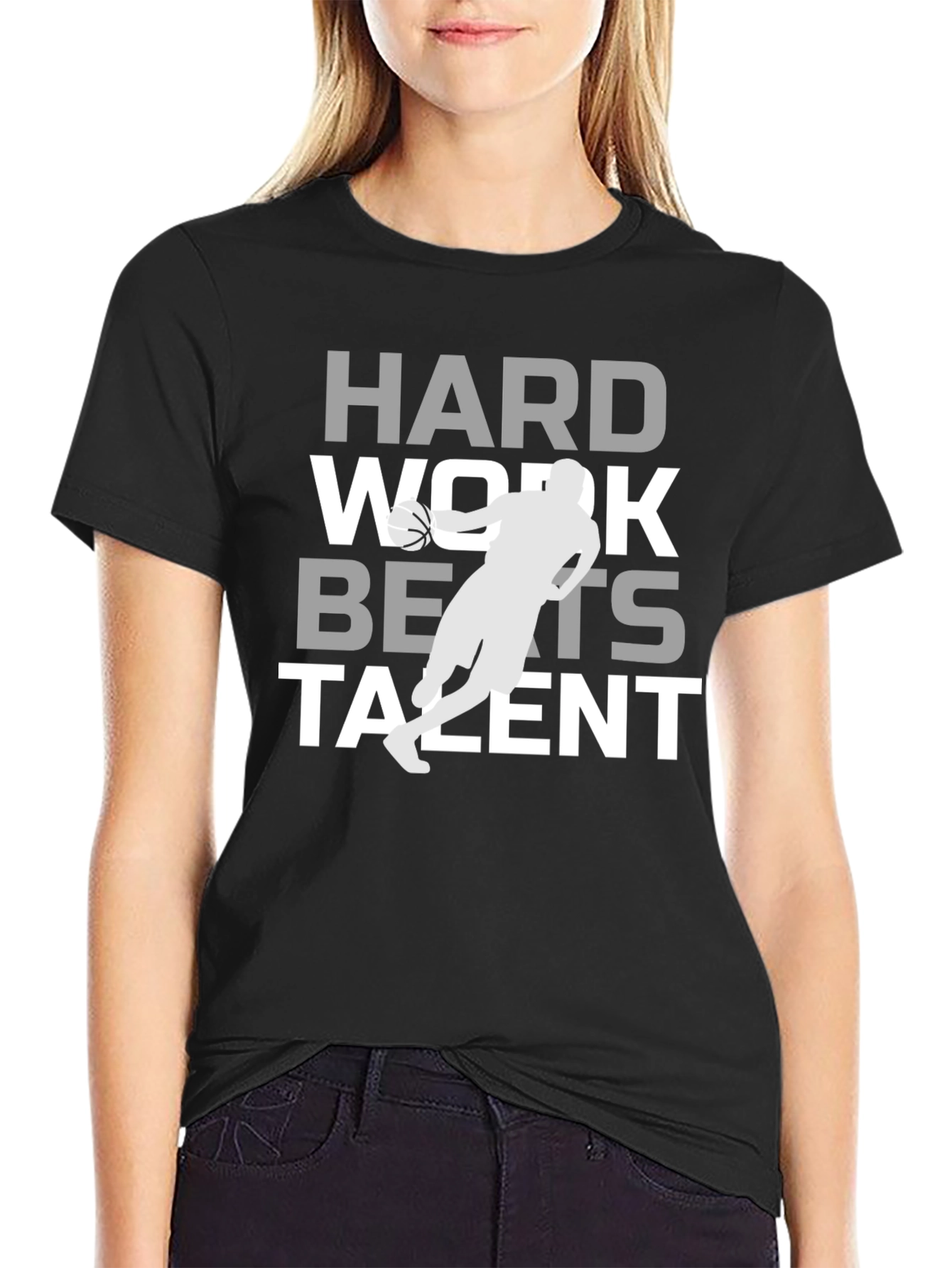Hard Work Beats Talent Graphic T-Shirt