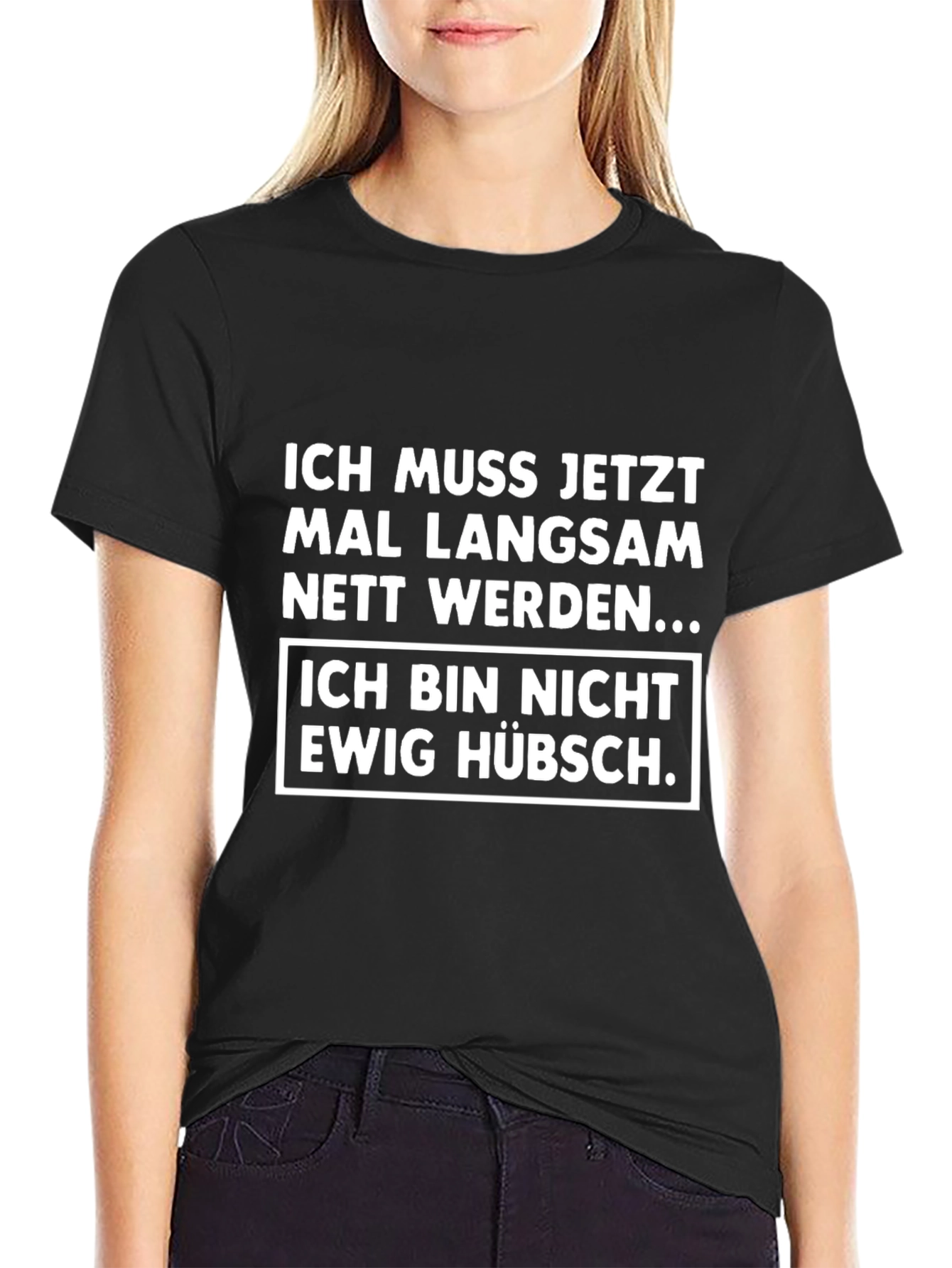 Funny German Slogan T-Shirt - Ich Muss Jetzt