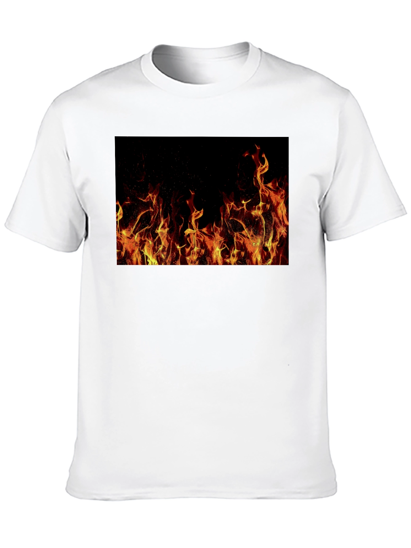 Inferno T-Shirt: Bold Fire Design