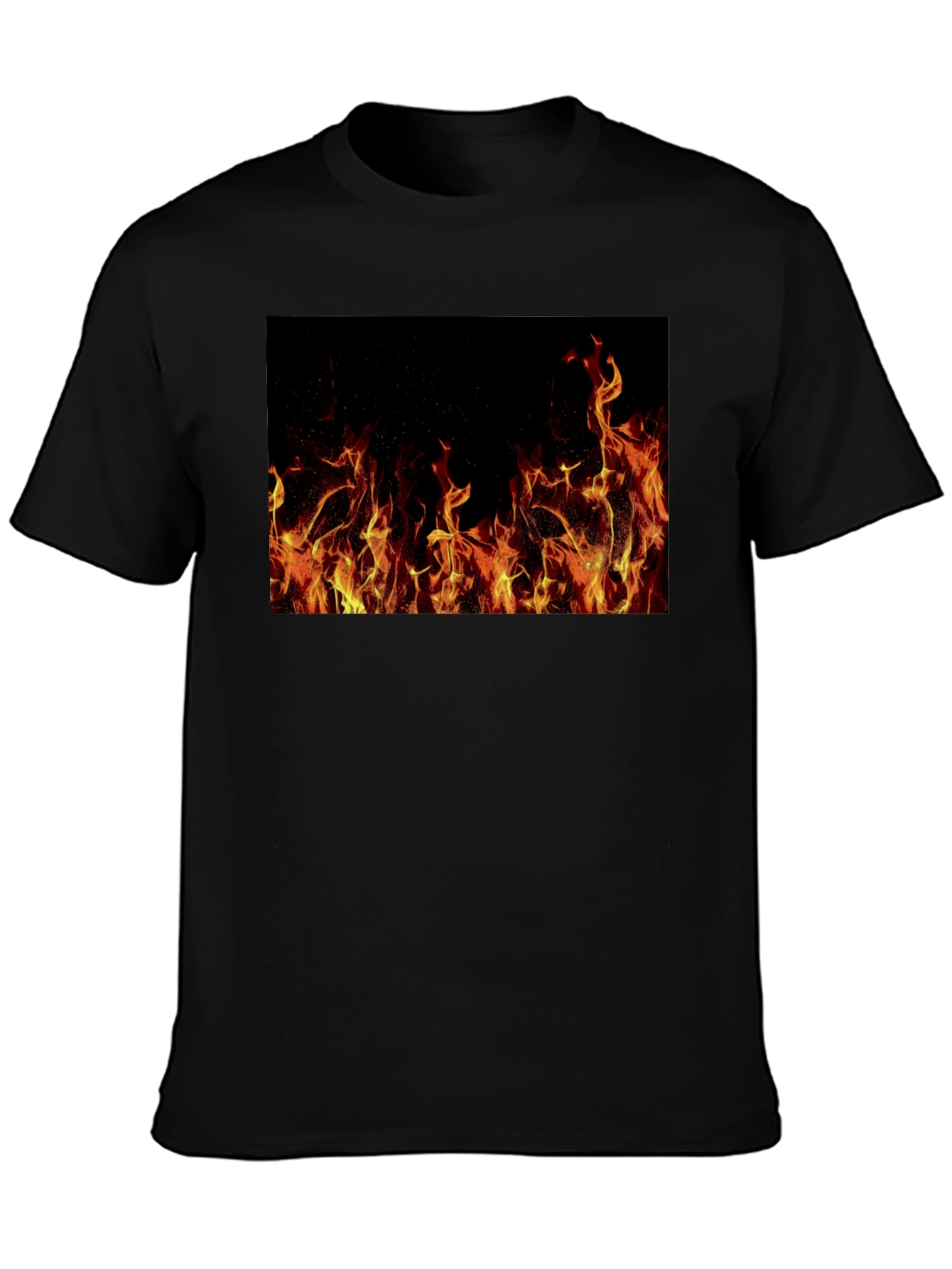 Inferno T-Shirt: Bold Fire Design