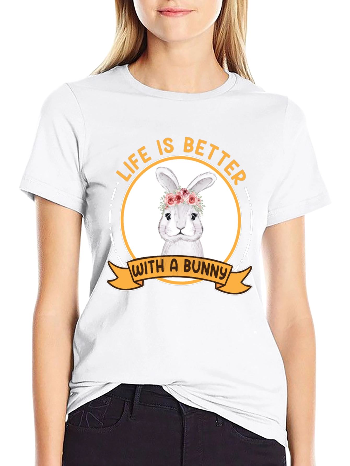 Life is Better With a Bunny T-Shirt