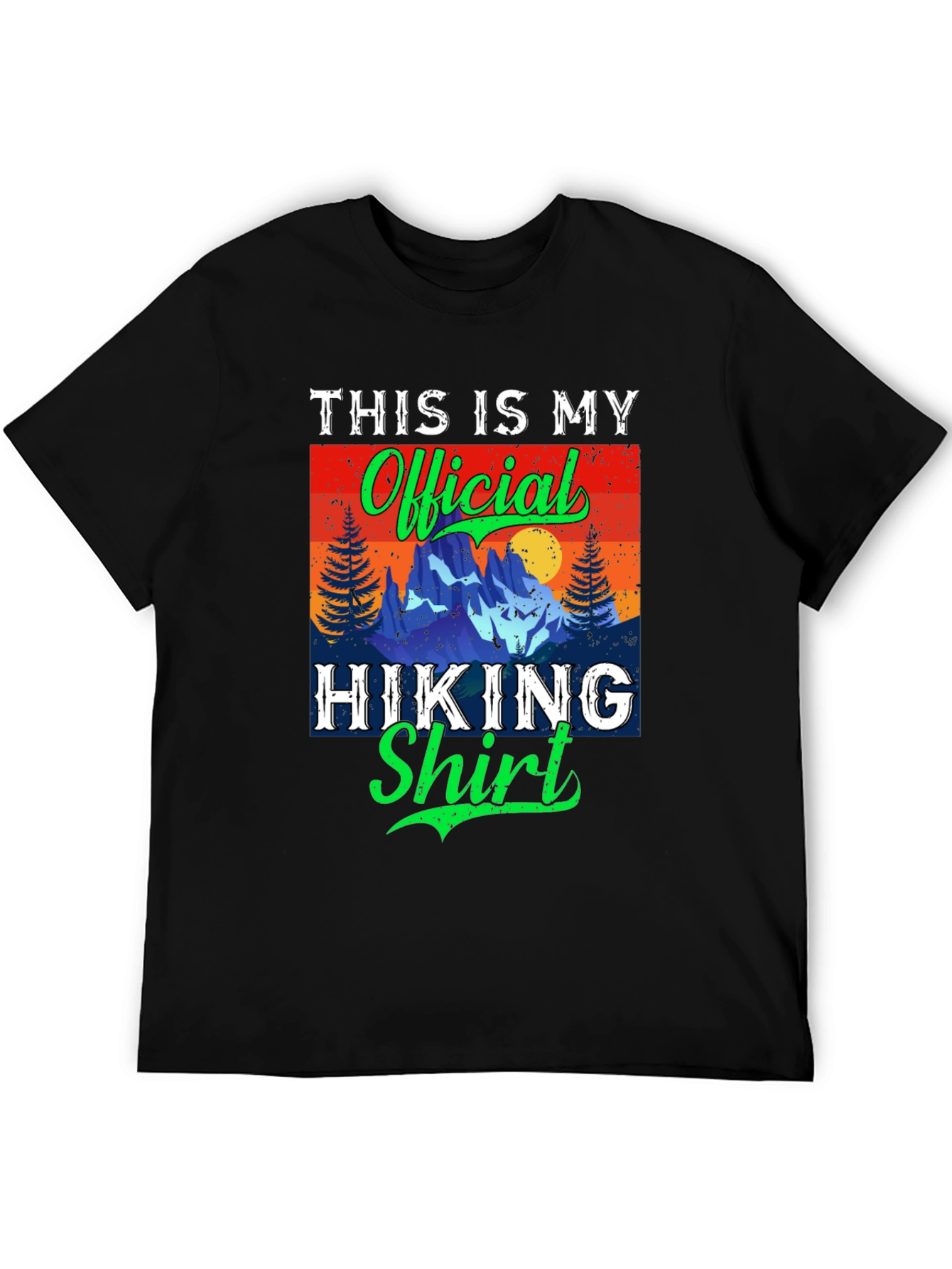 Official Hiking Shirt - Mens Graphic Tee