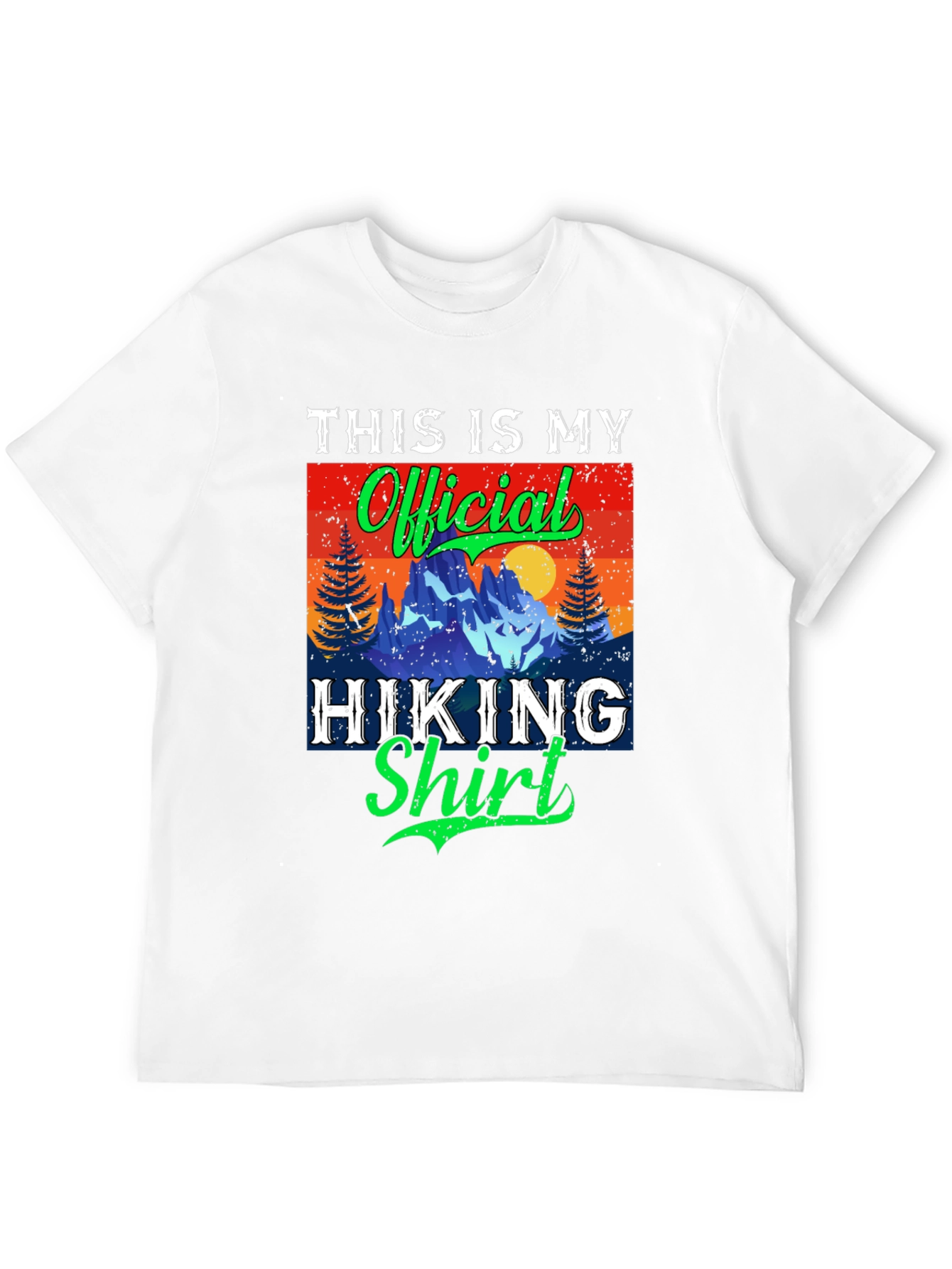 Official Hiking Shirt - Mens Graphic Tee