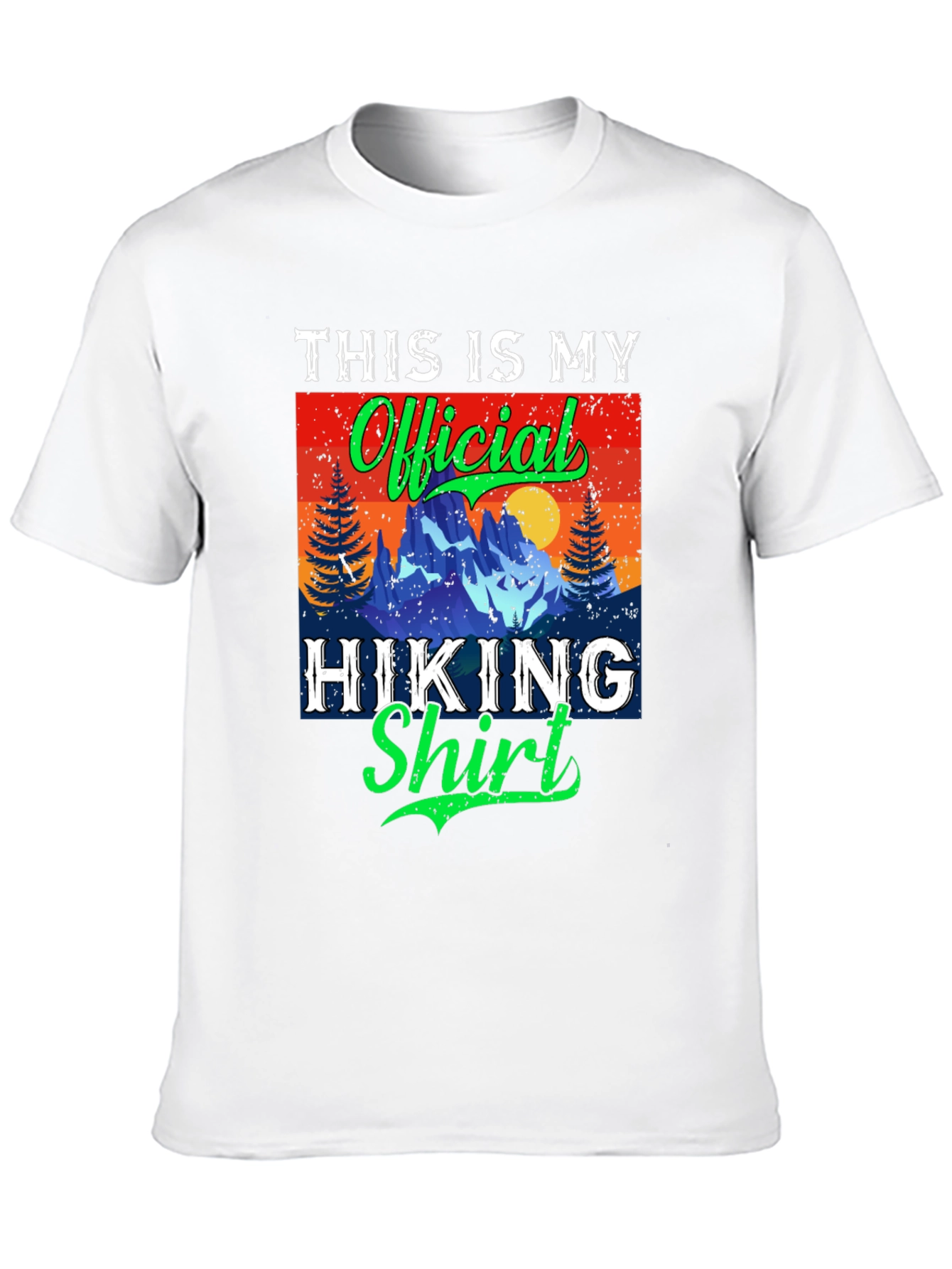Official Hiking Shirt - Mens Graphic Tee