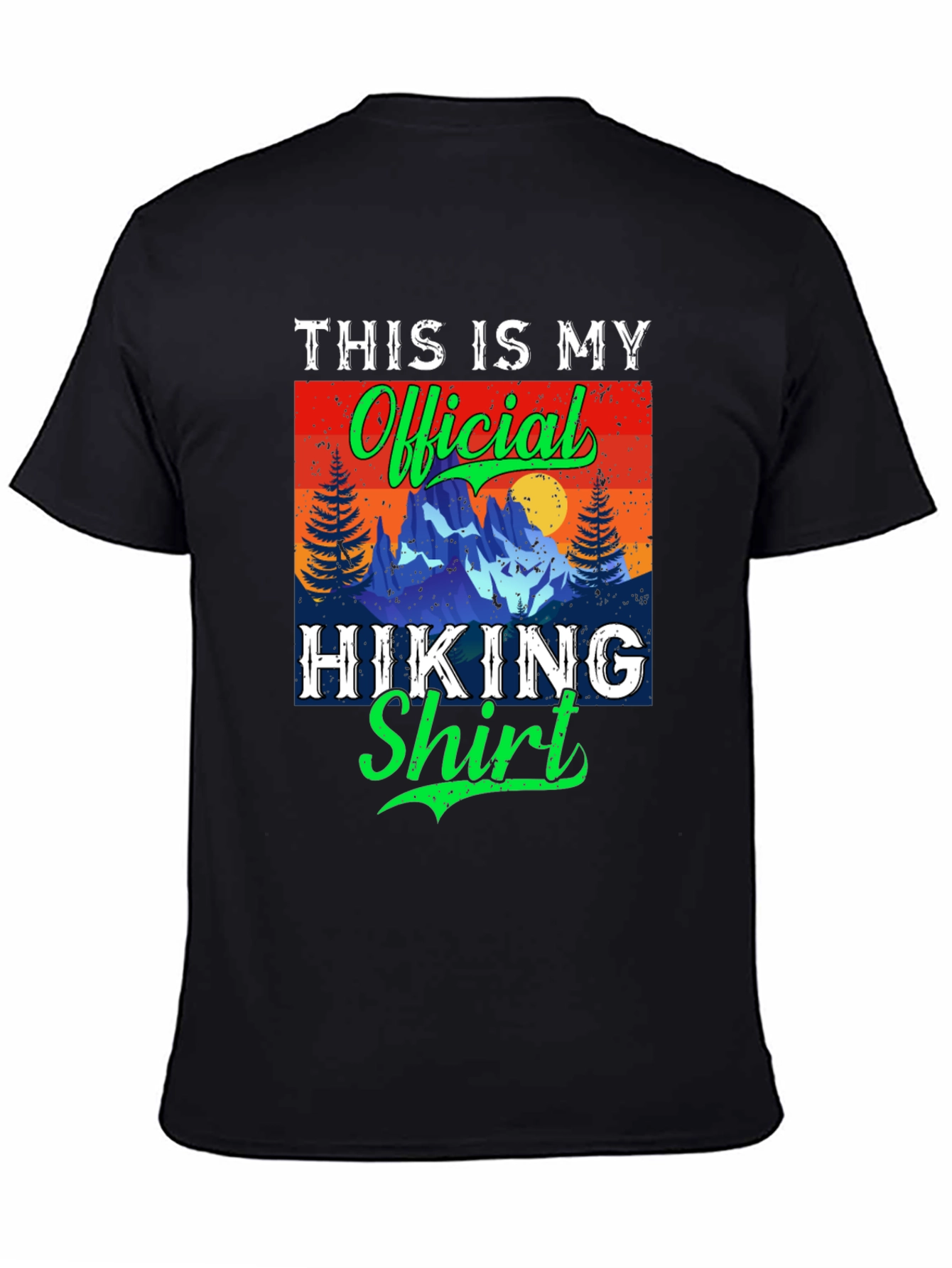 Official Hiking Shirt - Mens Graphic Tee