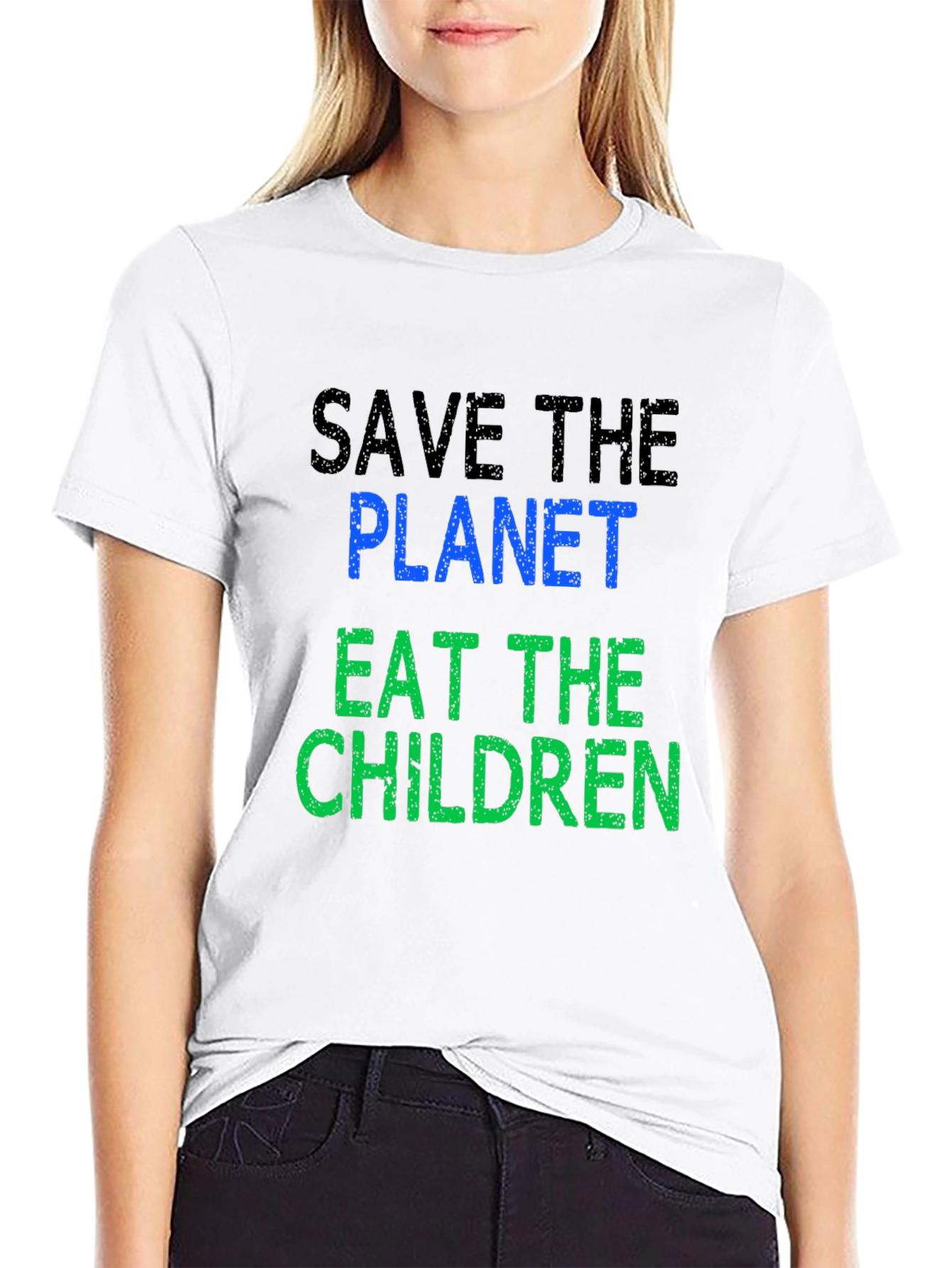 Save the Planet Eat the Children T-Shirt