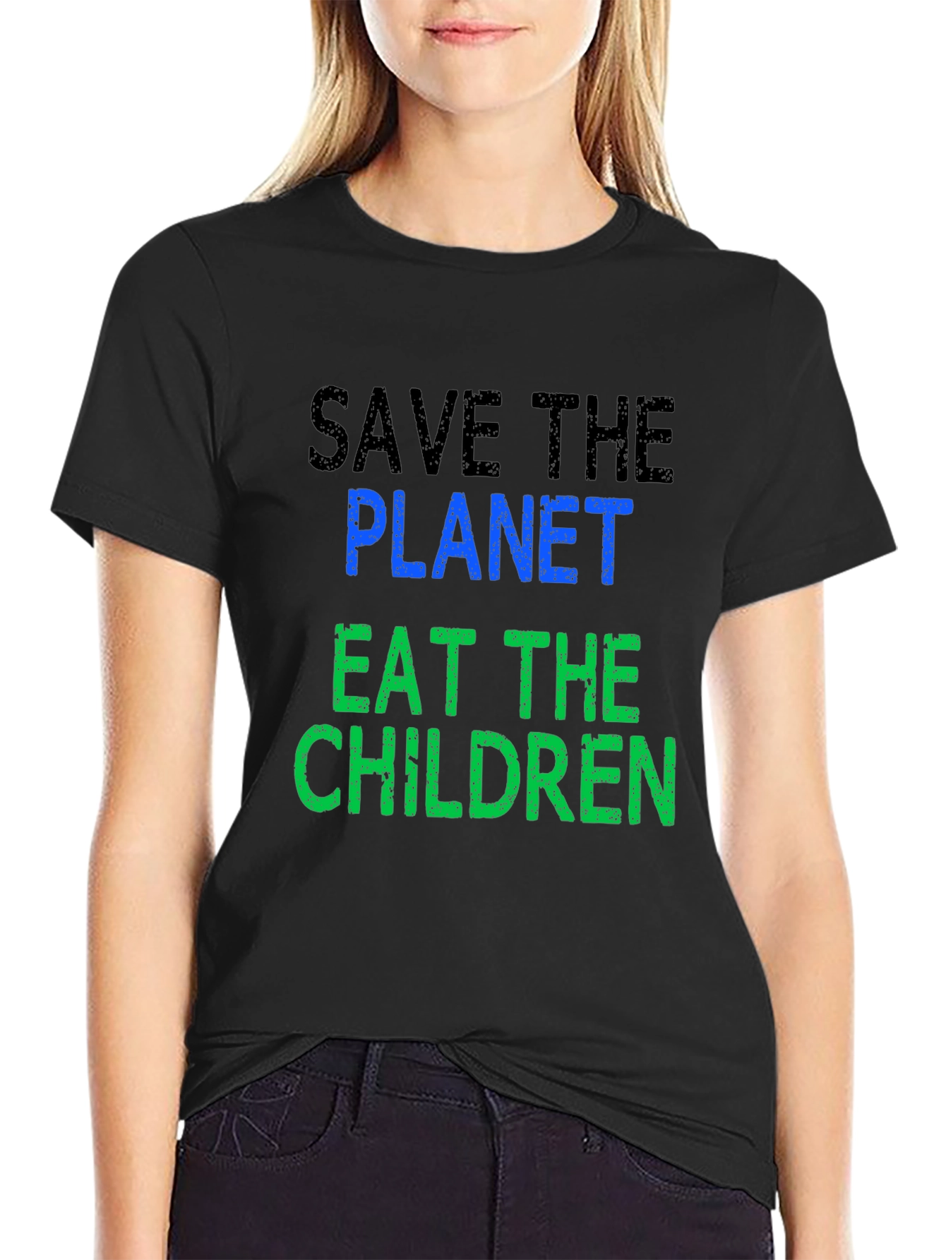 Save the Planet Eat the Children T-Shirt