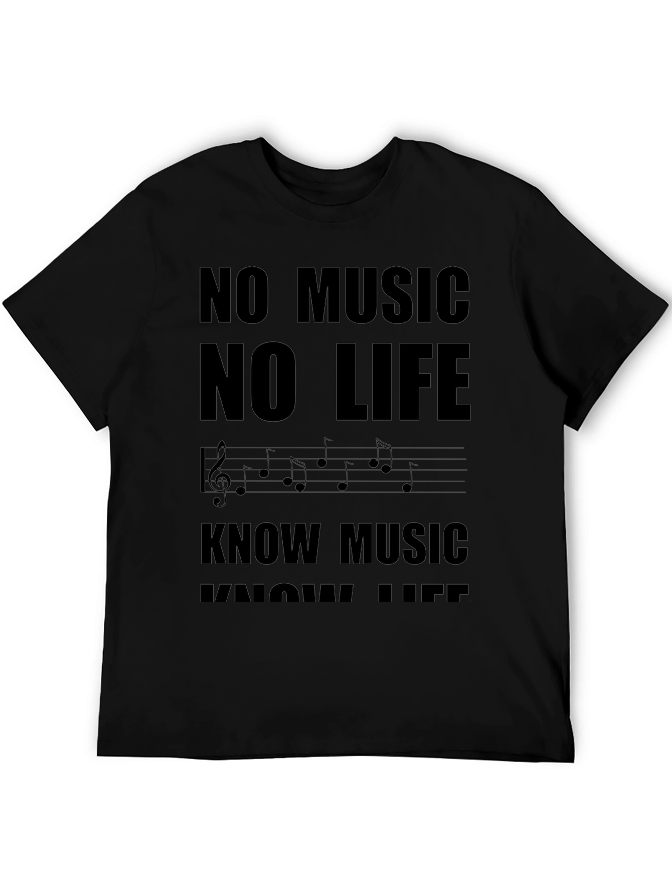 Music Lovers Tee: No Music No Life