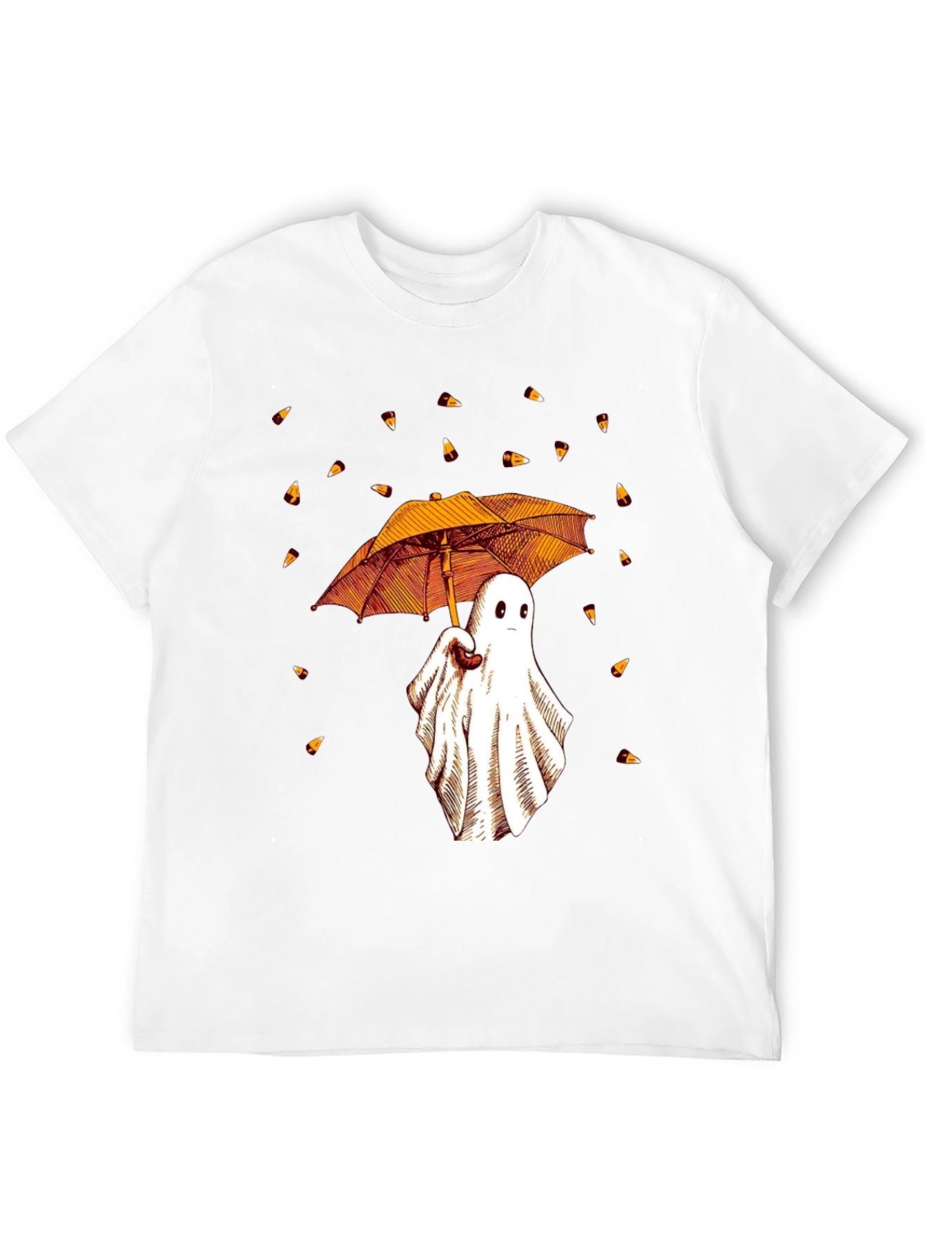 Ghost with Umbrella Graphic Tee