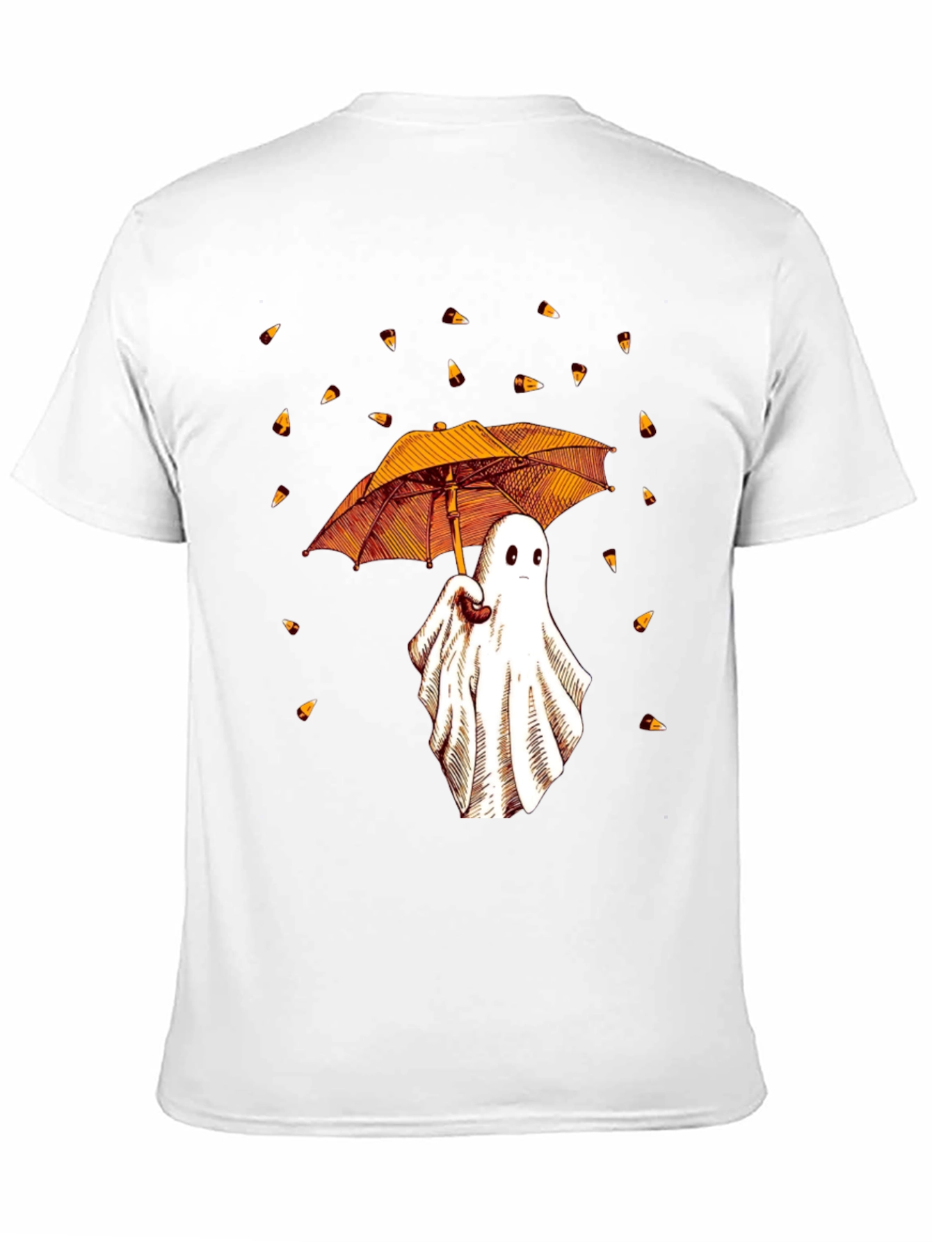 Ghost with Umbrella Graphic Tee