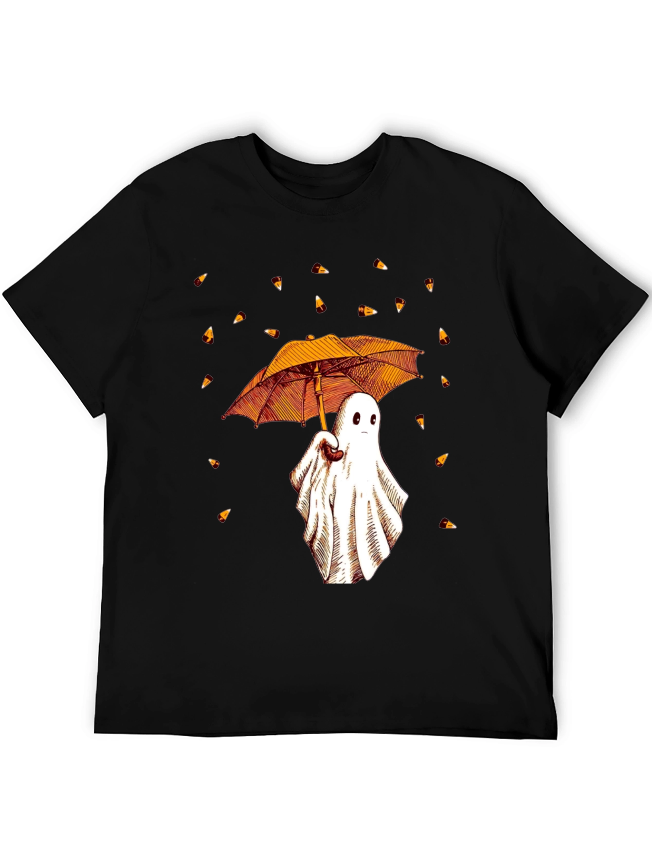Ghost with Umbrella Graphic Tee