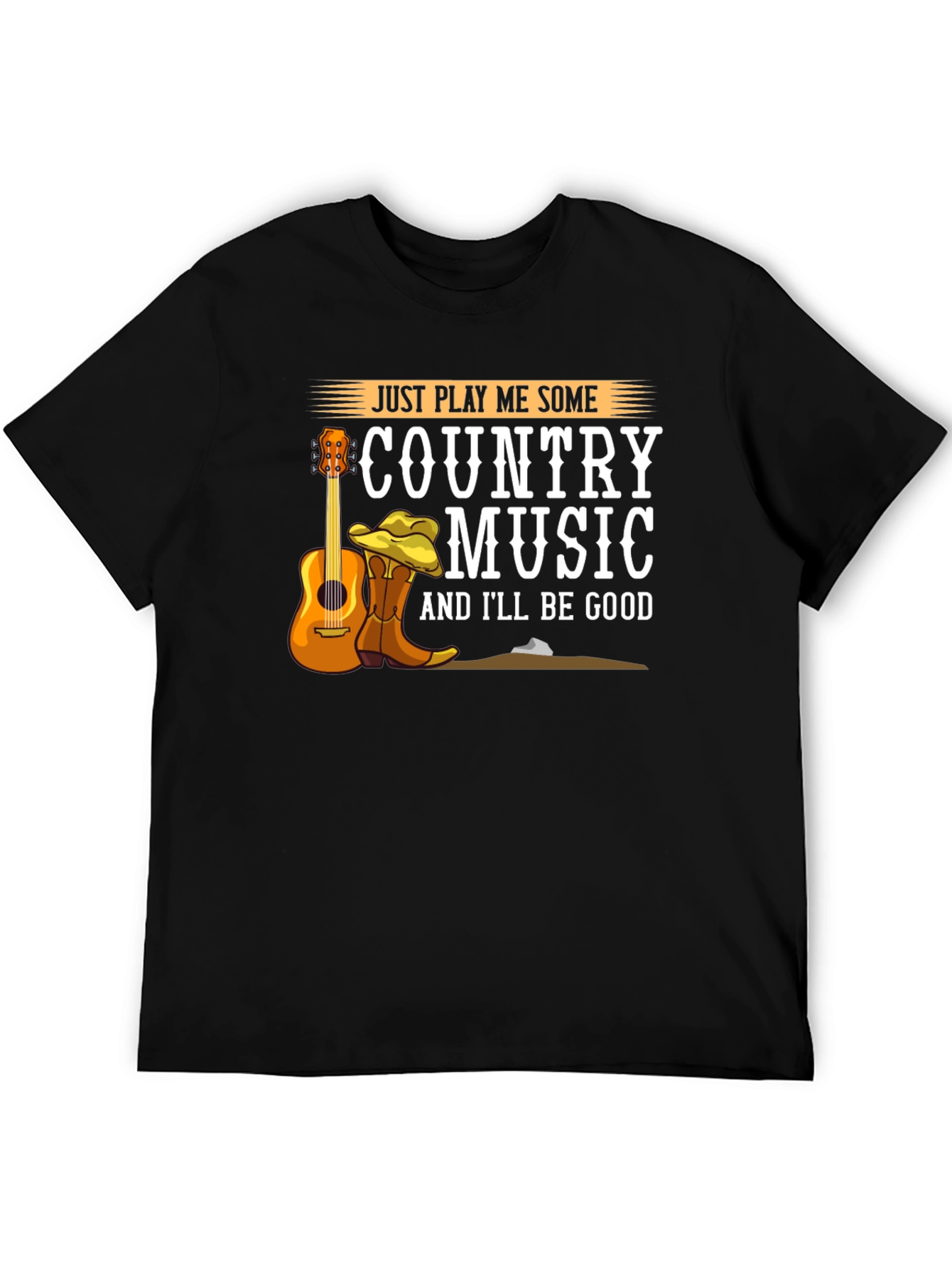 Country Music T-Shirt - Just Play Me Some Music!