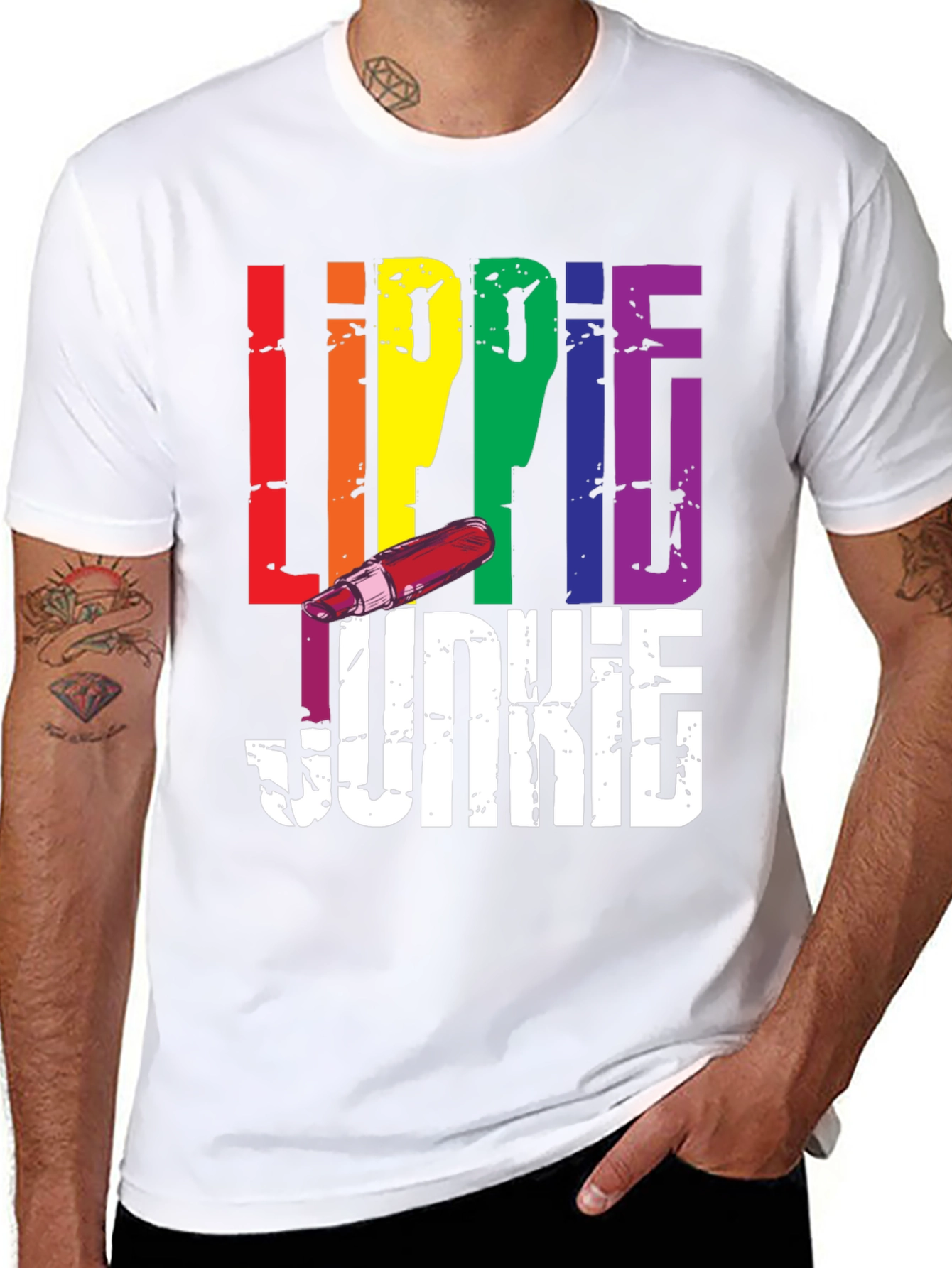 Lippie Junkie Pride T-Shirt