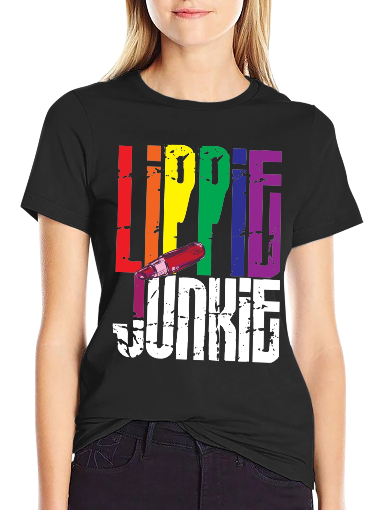 Lippie Junkie Pride T-Shirt