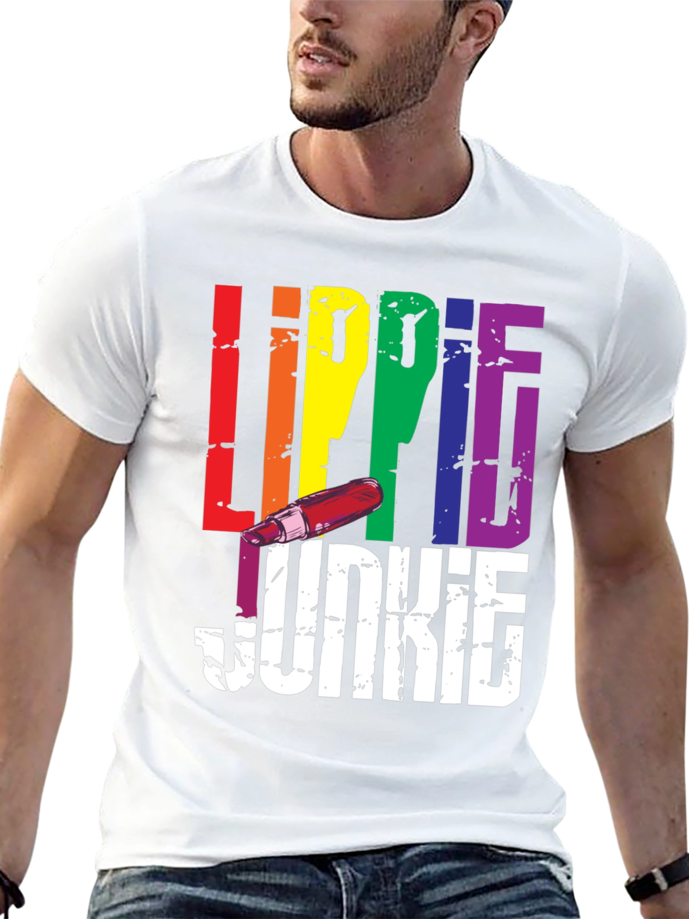 Lippie Junkie Pride T-Shirt