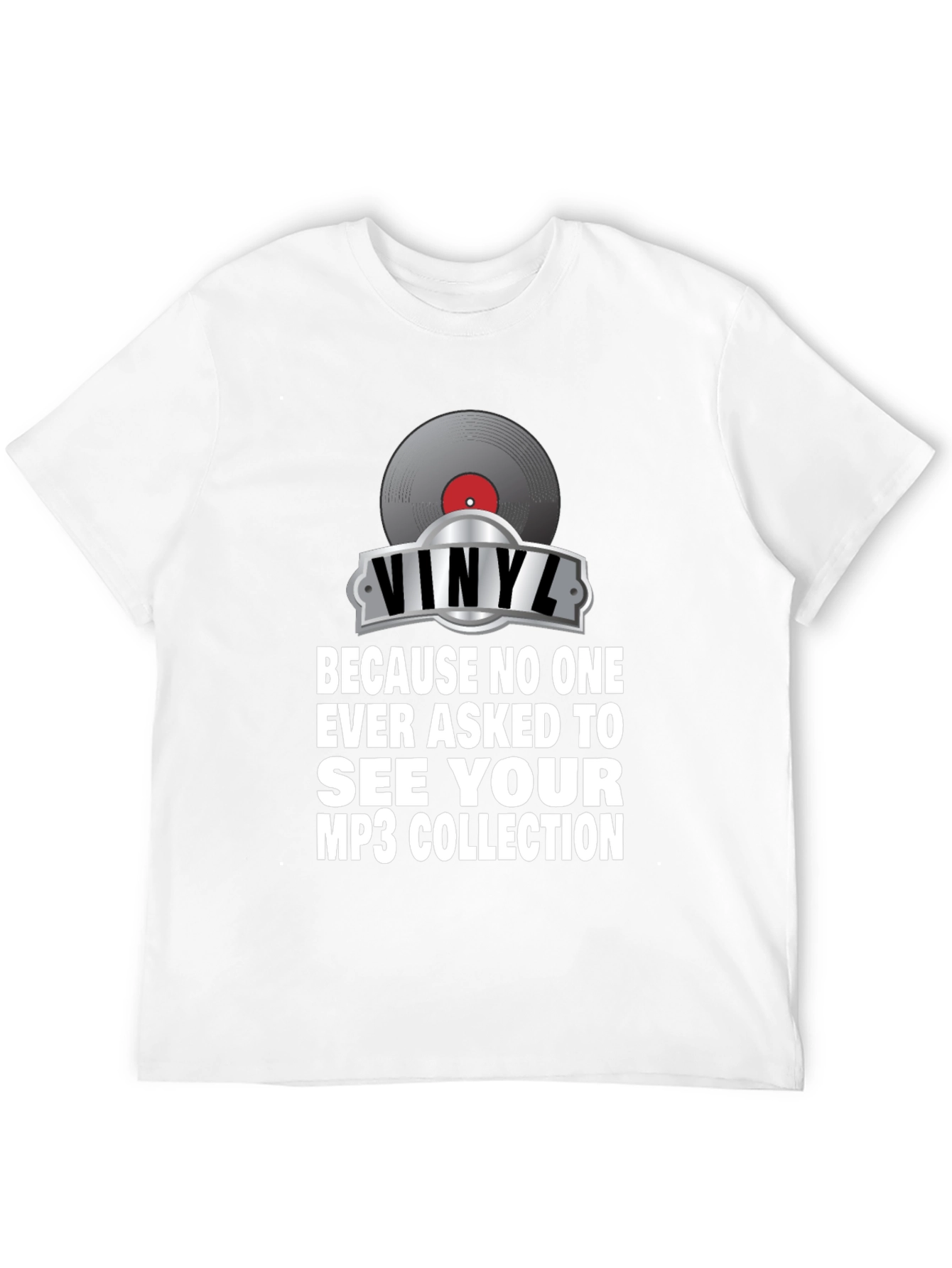Vinyl MP3 Music T-Shirt