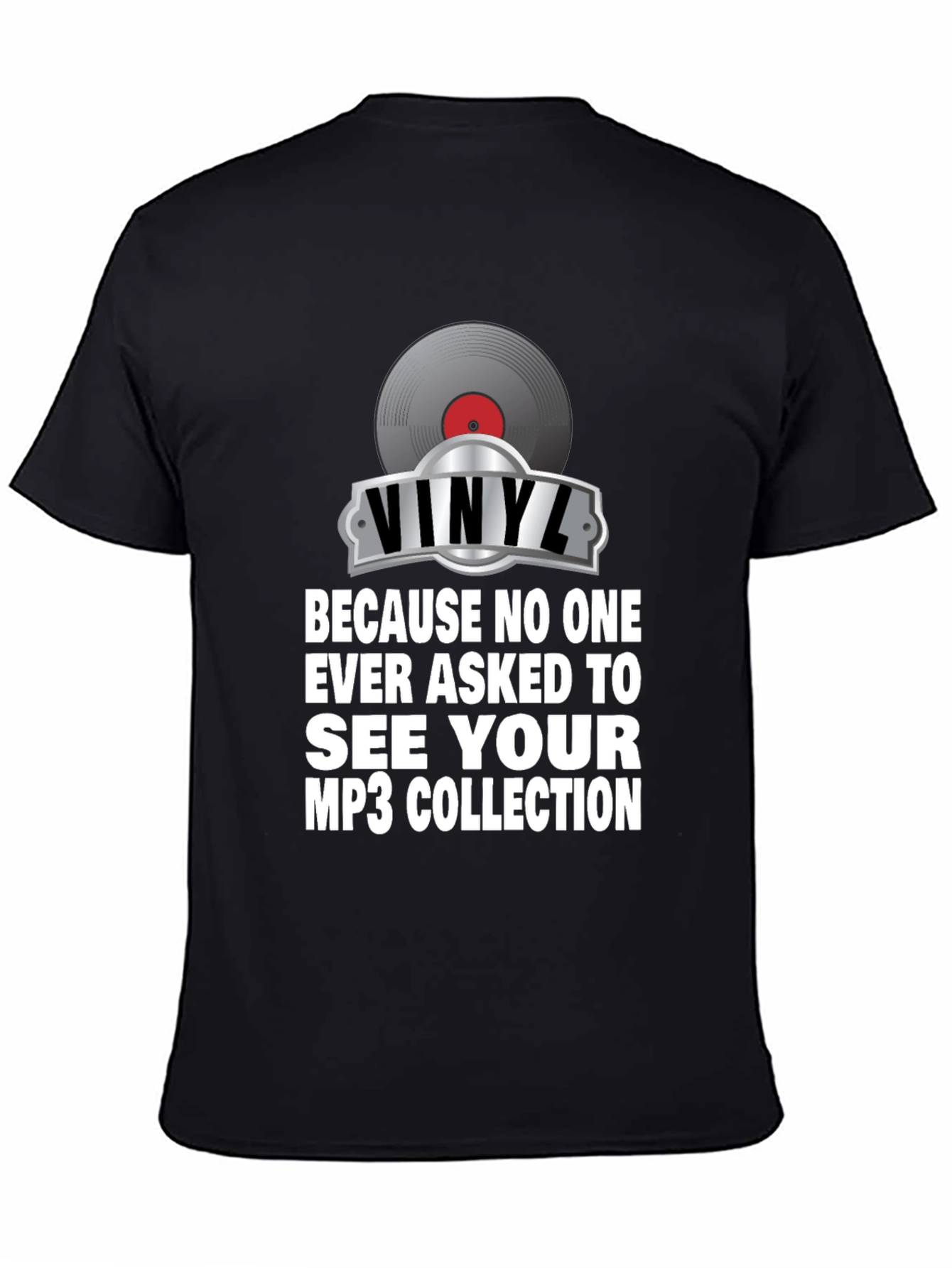 Vinyl MP3 Music T-Shirt
