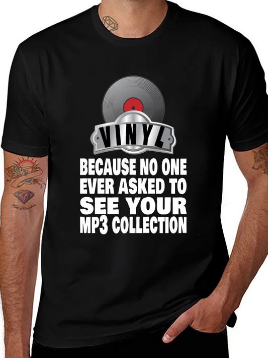 Vinyl MP3 Music T-Shirt
