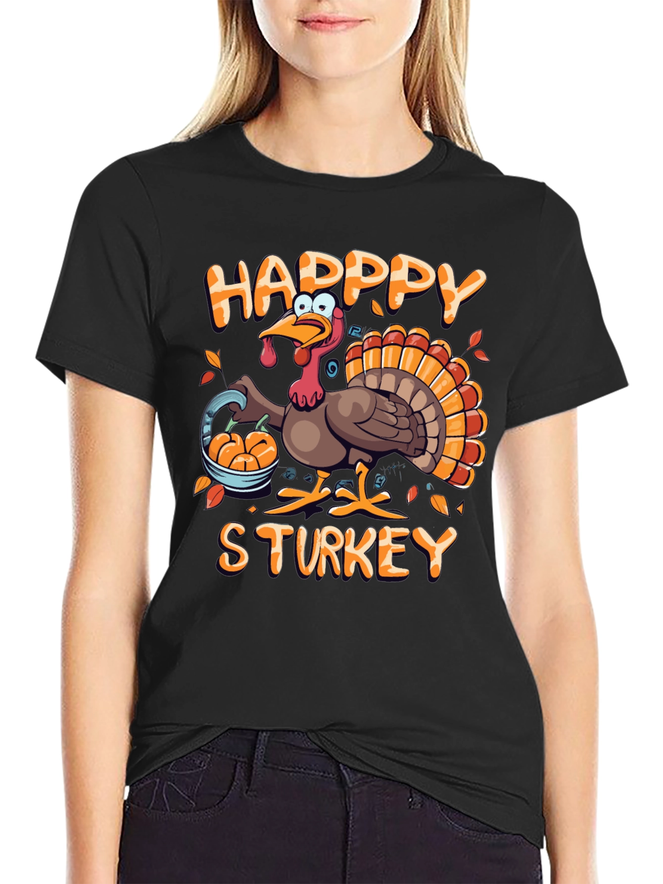 Happy Sturkey Thanksgiving T-Shirt