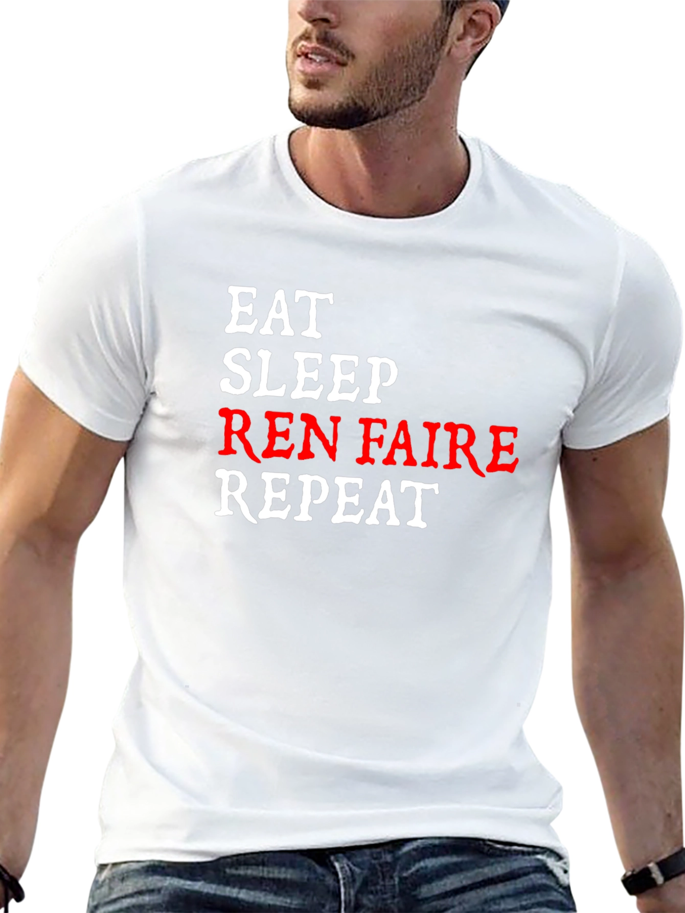 Eat Sleep Ren Faire Repeat T-Shirt