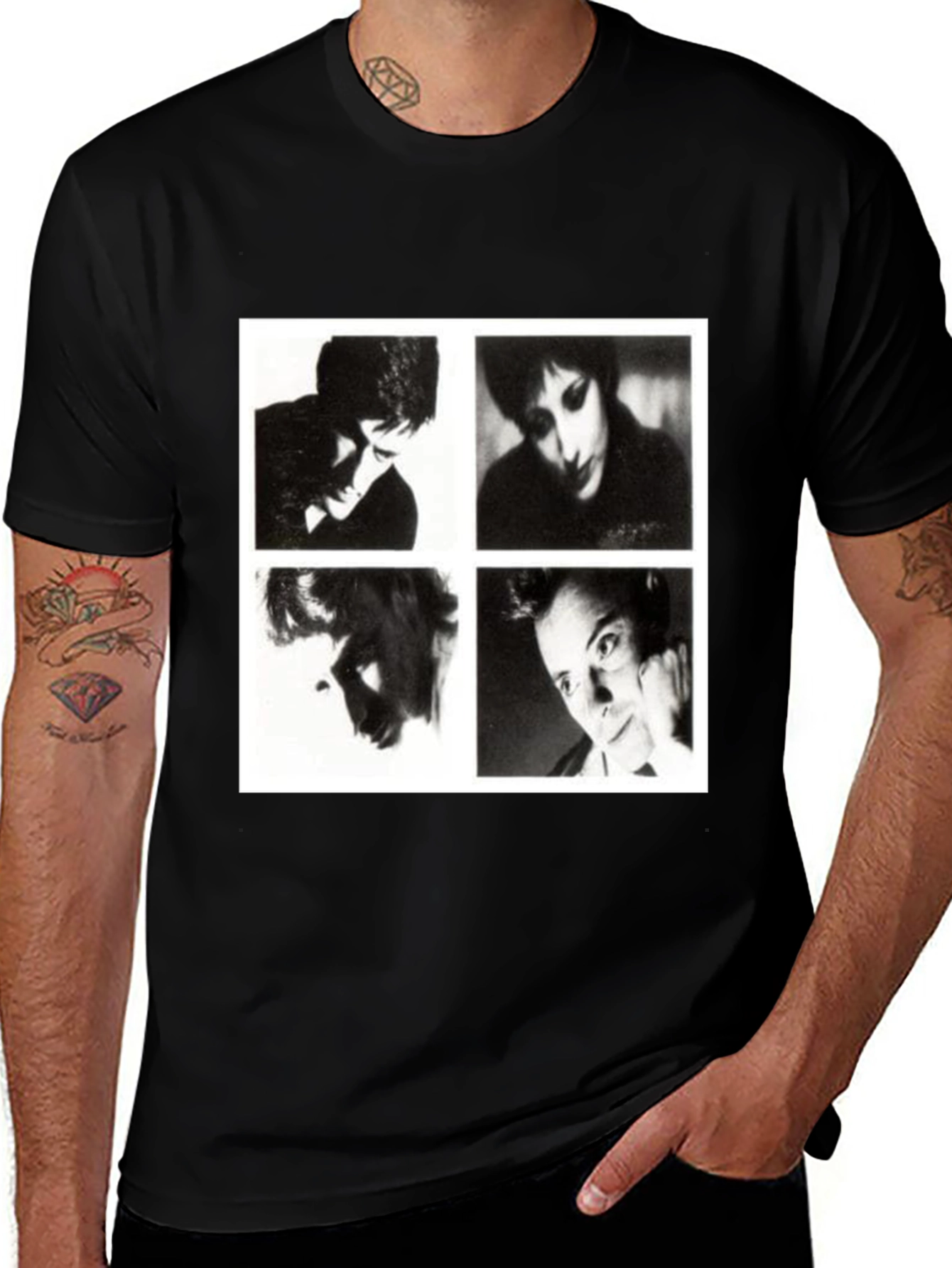 New Order Band T-Shirt - Black Graphic Tee