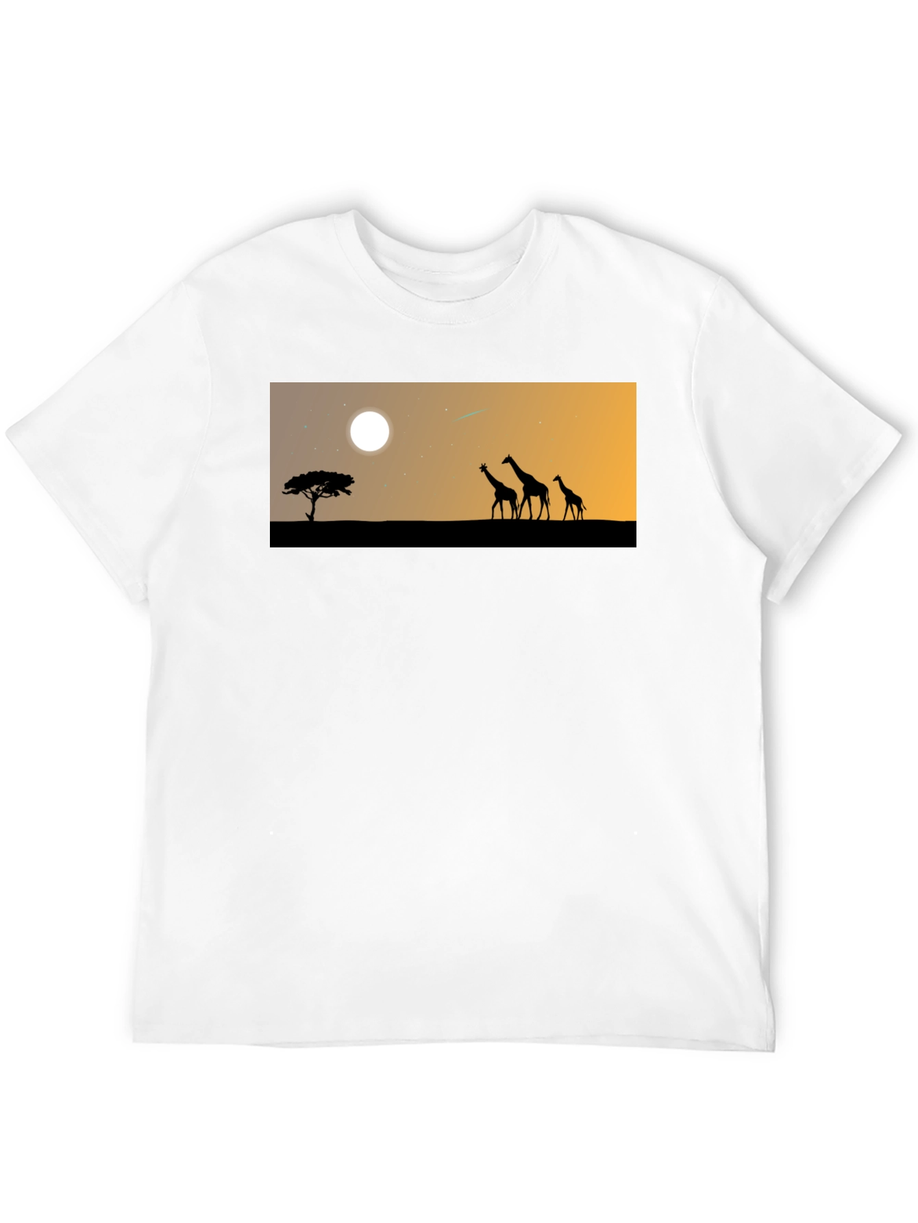 Safari Sunset Graphic Tee