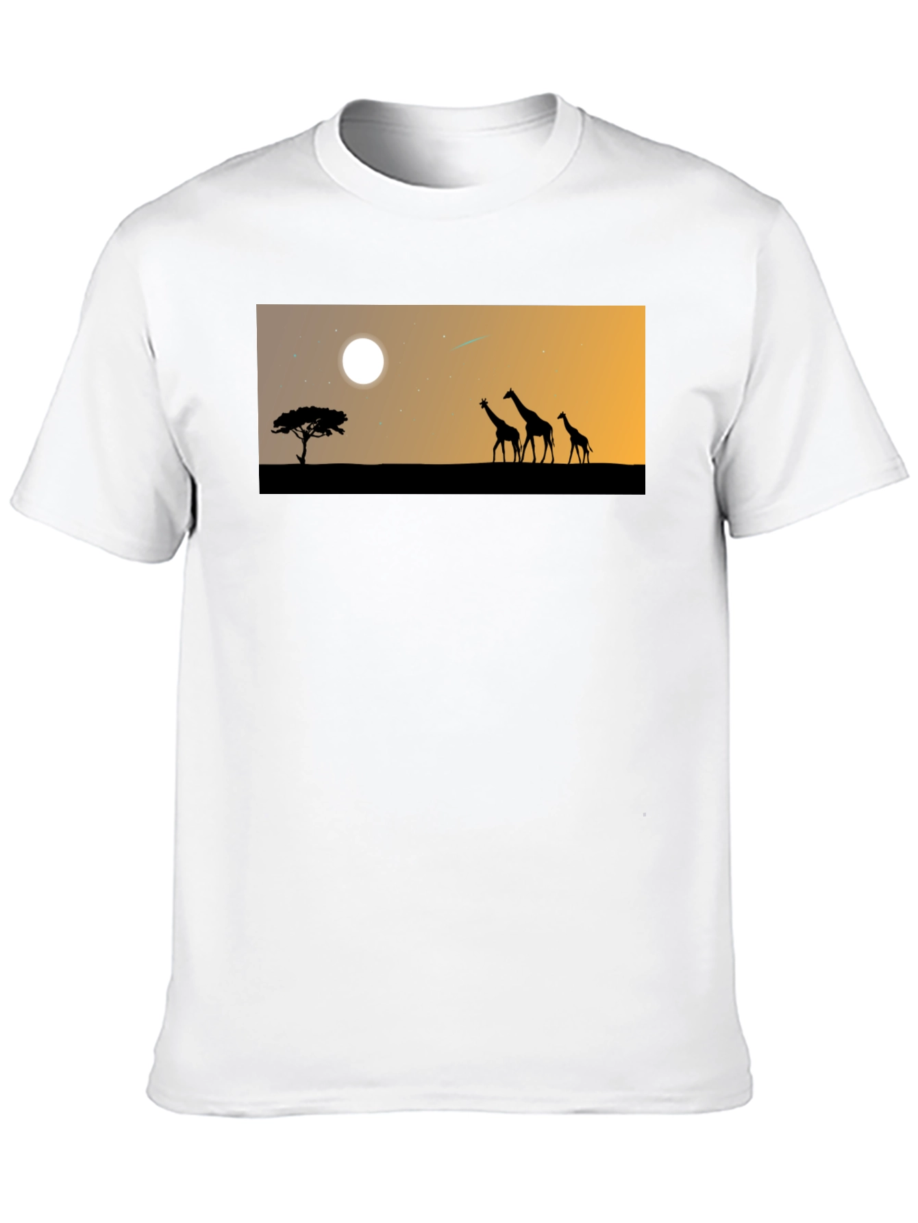 Safari Sunset Graphic Tee