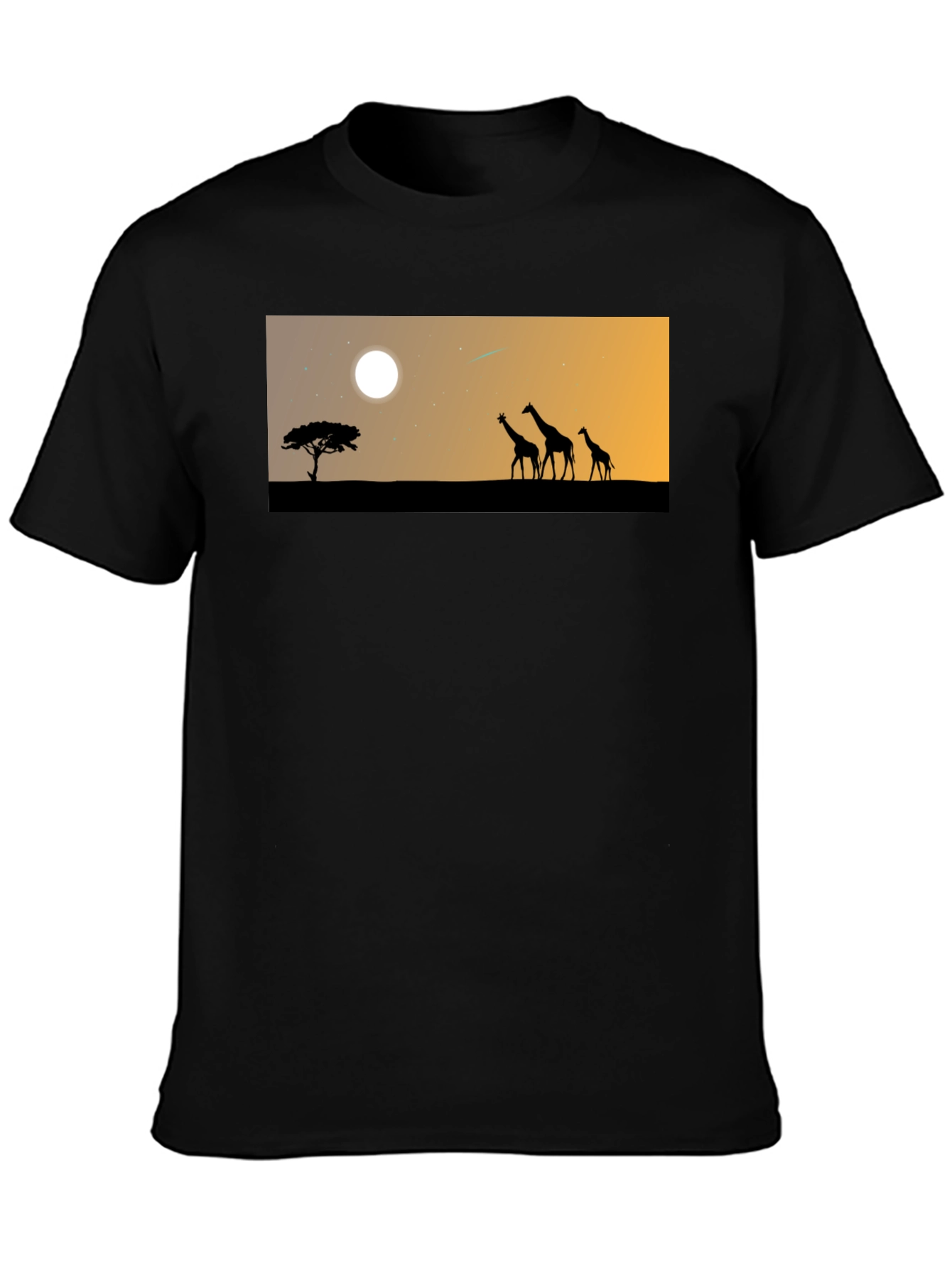 Safari Sunset Graphic Tee