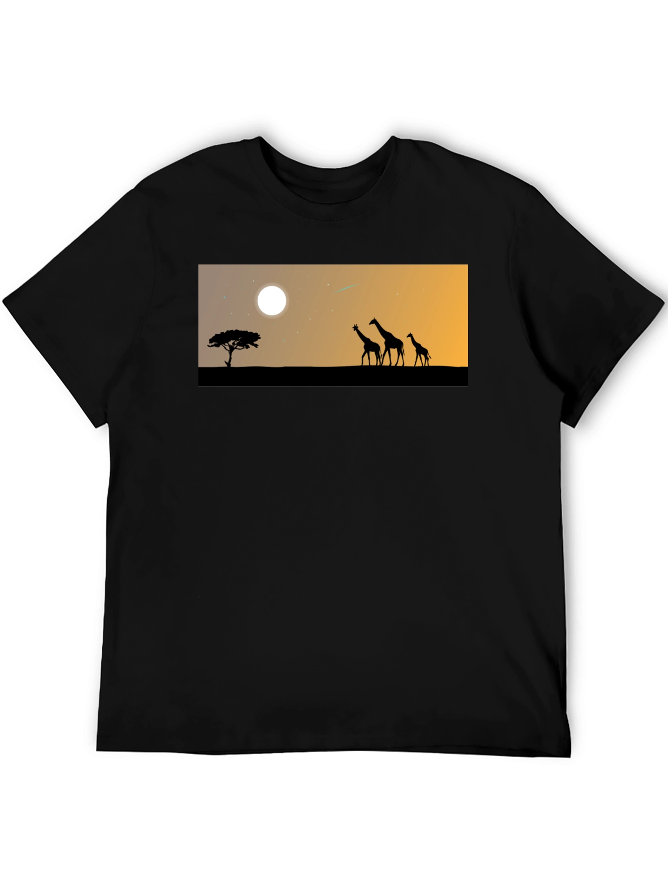 Safari Sunset Graphic Tee