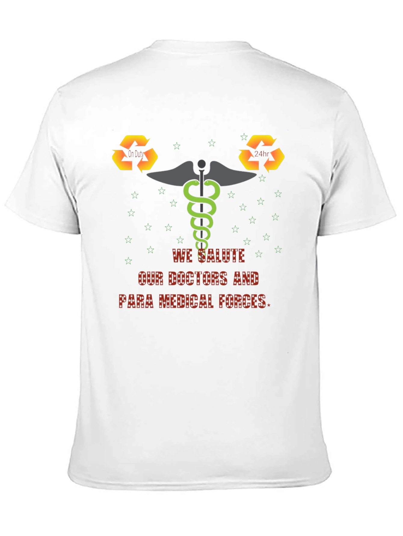 Salute Doctors & Medical Forces T-Shirt