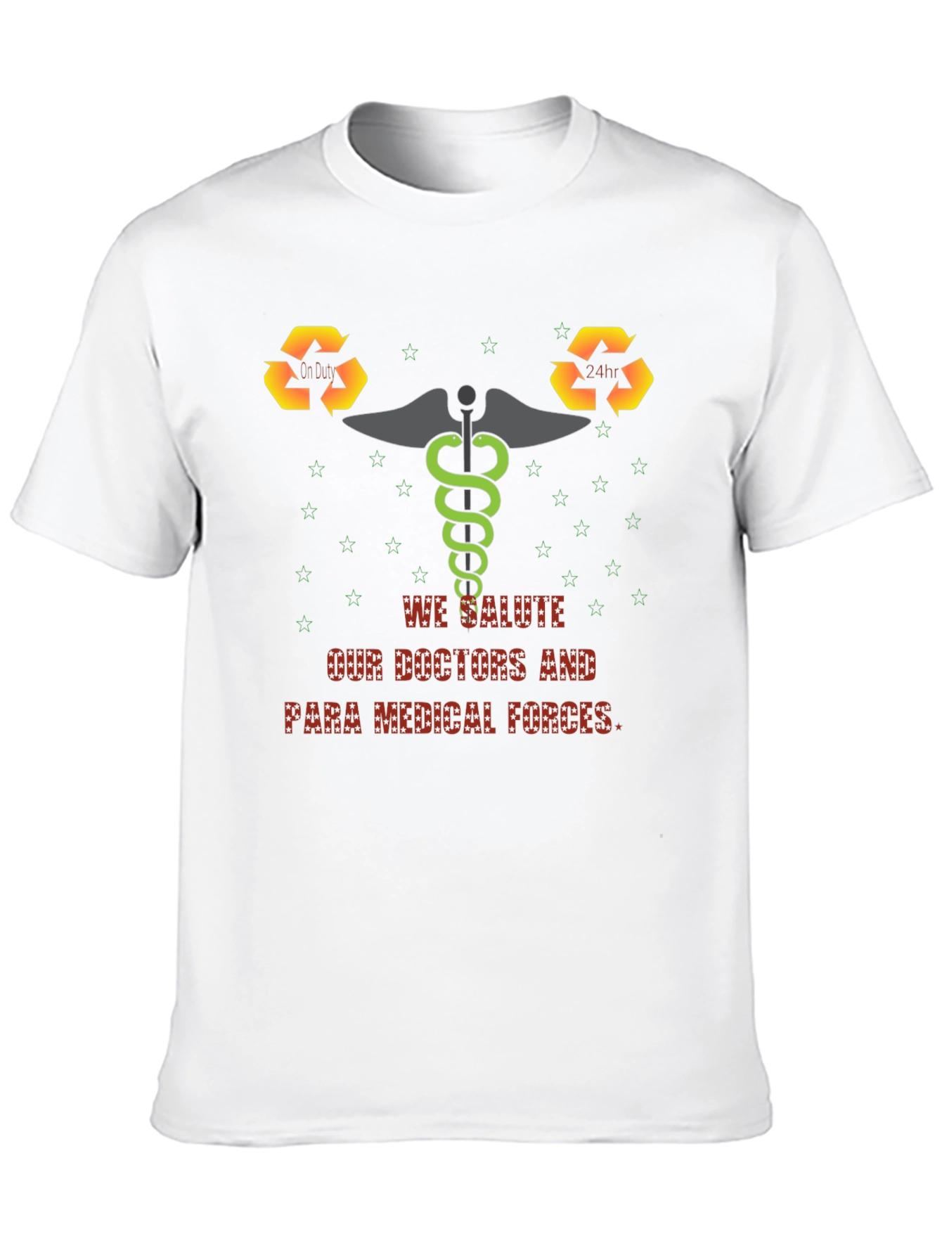 Salute Doctors & Medical Forces T-Shirt